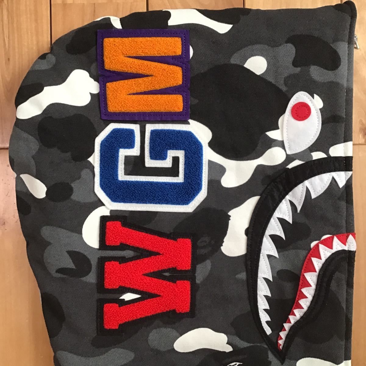 Bape 💫Glow in the Dark city camo Shark full zip hoodie BAPE ape Size US L / EU 52-54 / 3 - 5 Thumbnail