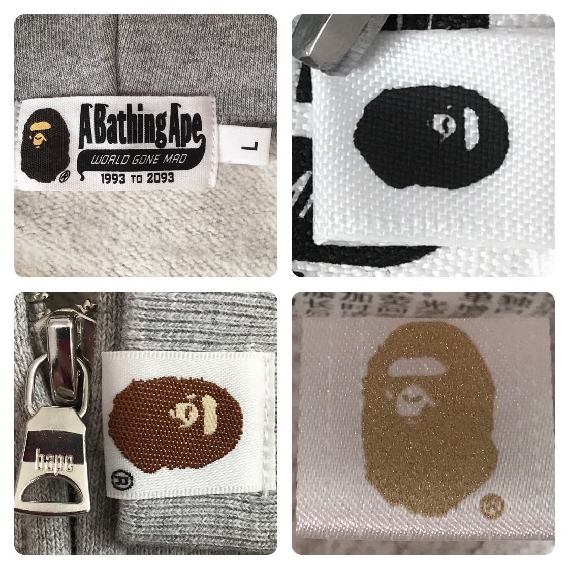 Bape 💫Glow in the Dark city camo Shark full zip hoodie BAPE ape Size US L / EU 52-54 / 3 - 8 Thumbnail