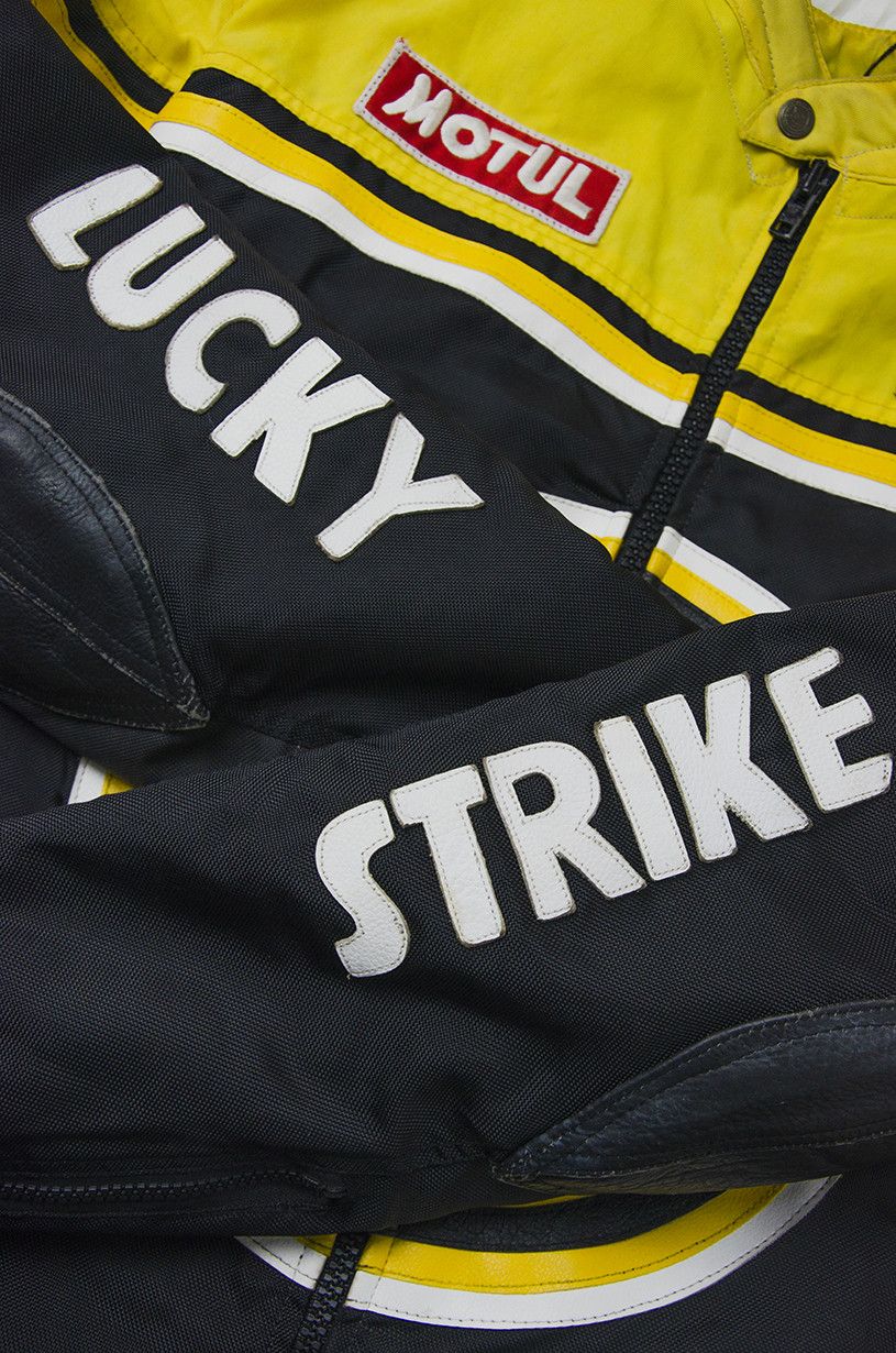 Vintage LUCKY STRIKE 90s Vintage Racing Jacket Size US XL / EU 56 / 4 - 3 Thumbnail