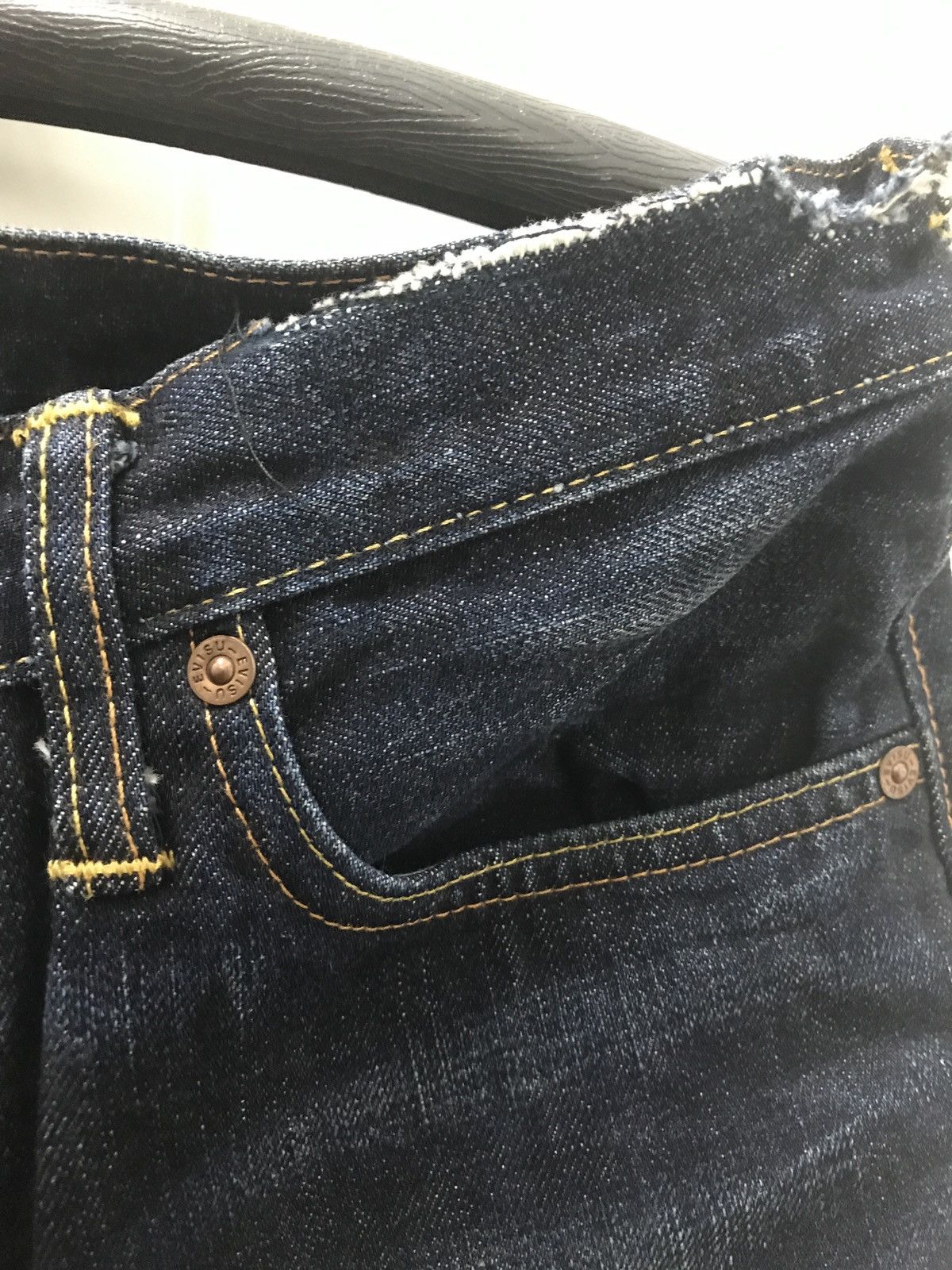 Evisu × Vintage Vintage Evisu big Daicock jeans Size US 32 / EU 48 - 4 Thumbnail