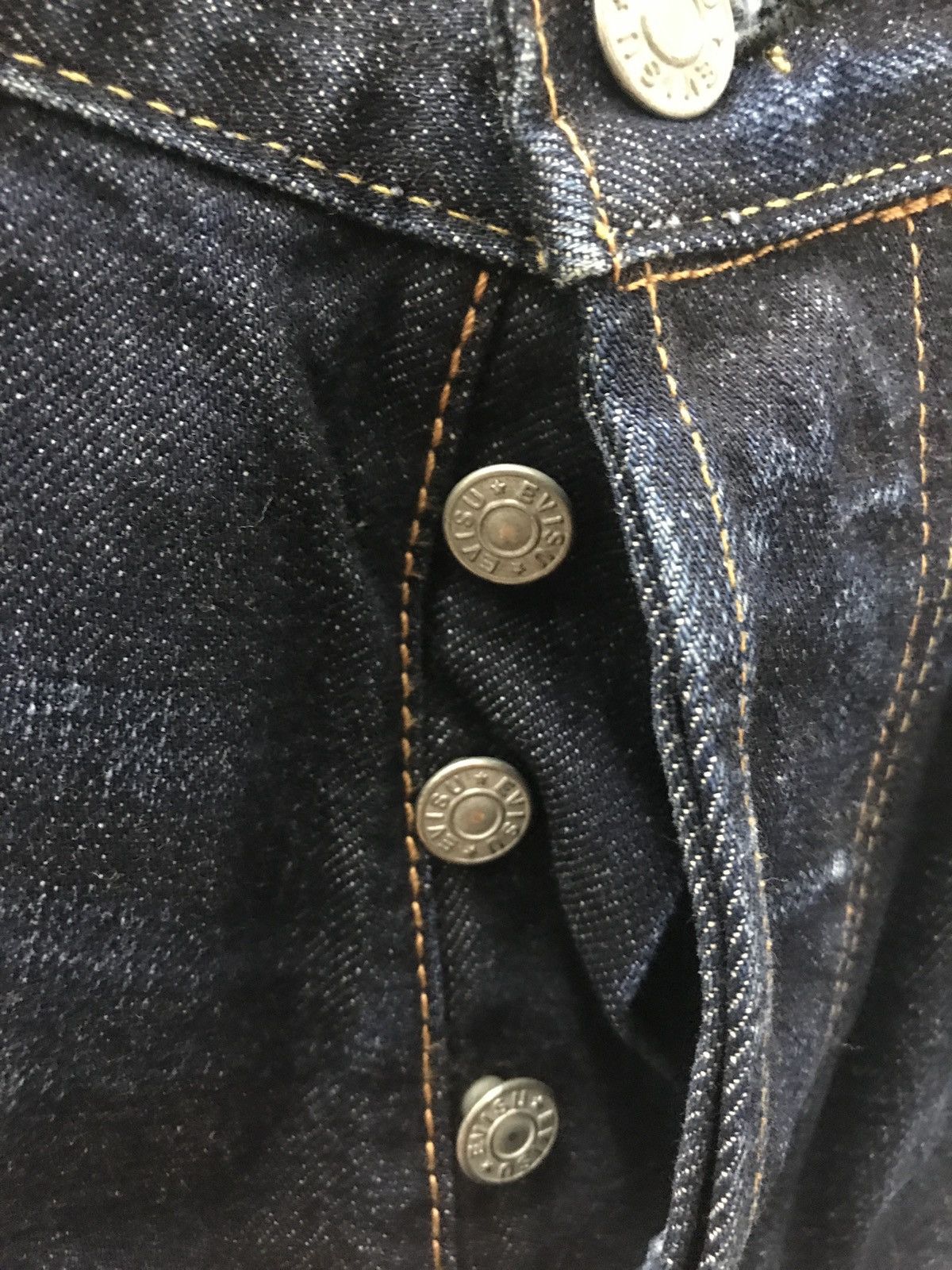Evisu × Vintage Vintage Evisu big Daicock jeans Size US 32 / EU 48 - 6 Thumbnail