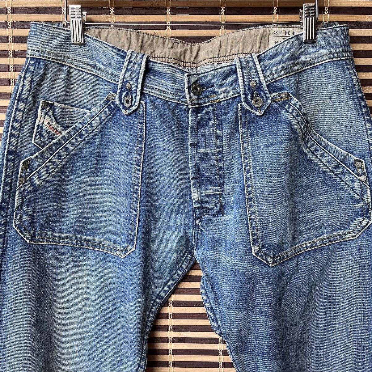 Diesel × Vintage Steals Diesel Kardeef Denim Big Pocket Front Loose Style Size US 34 / EU 50 - 4 Thumbnail