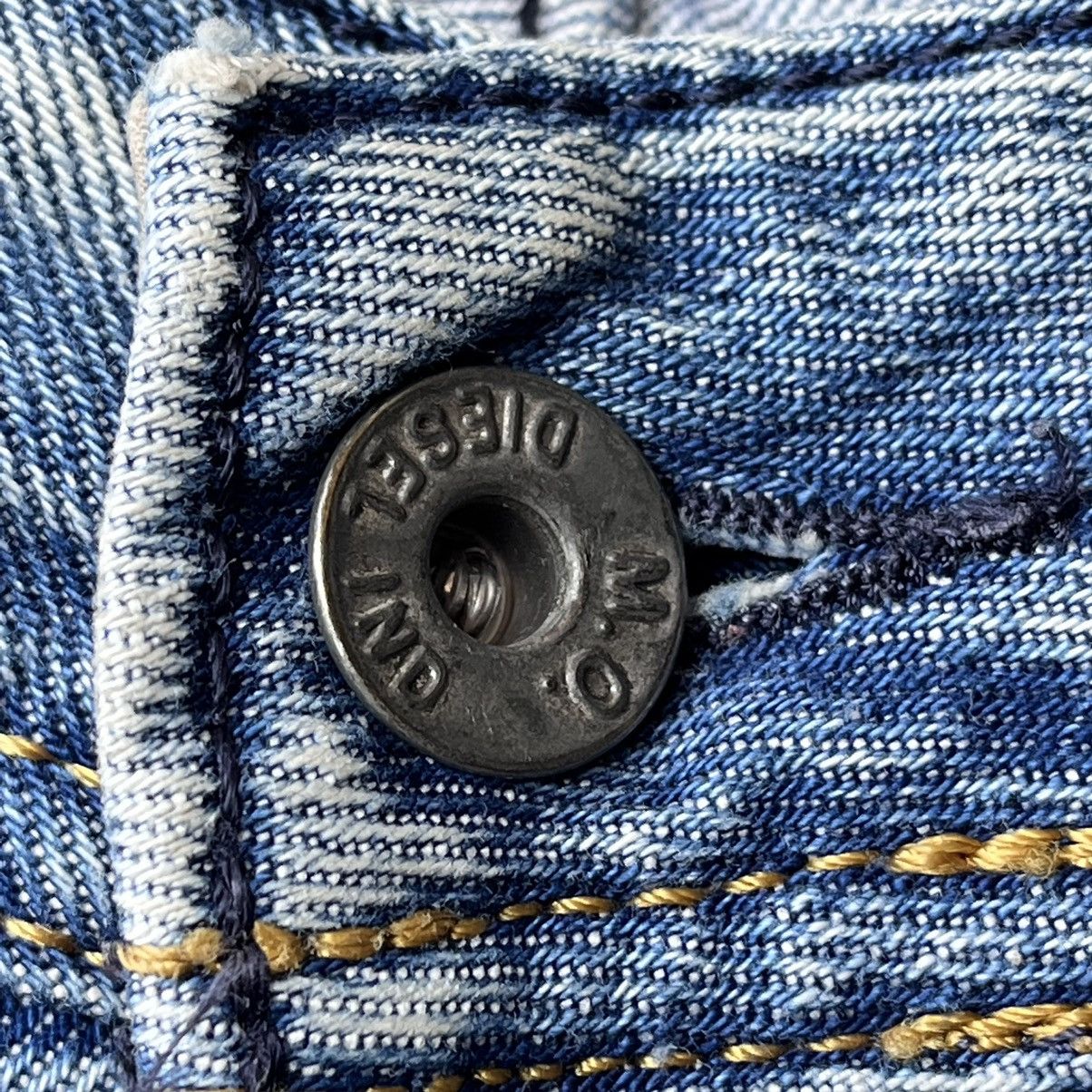 Diesel × Vintage Steals Diesel Kardeef Denim Big Pocket Front Loose Style Size US 34 / EU 50 - 10 Thumbnail