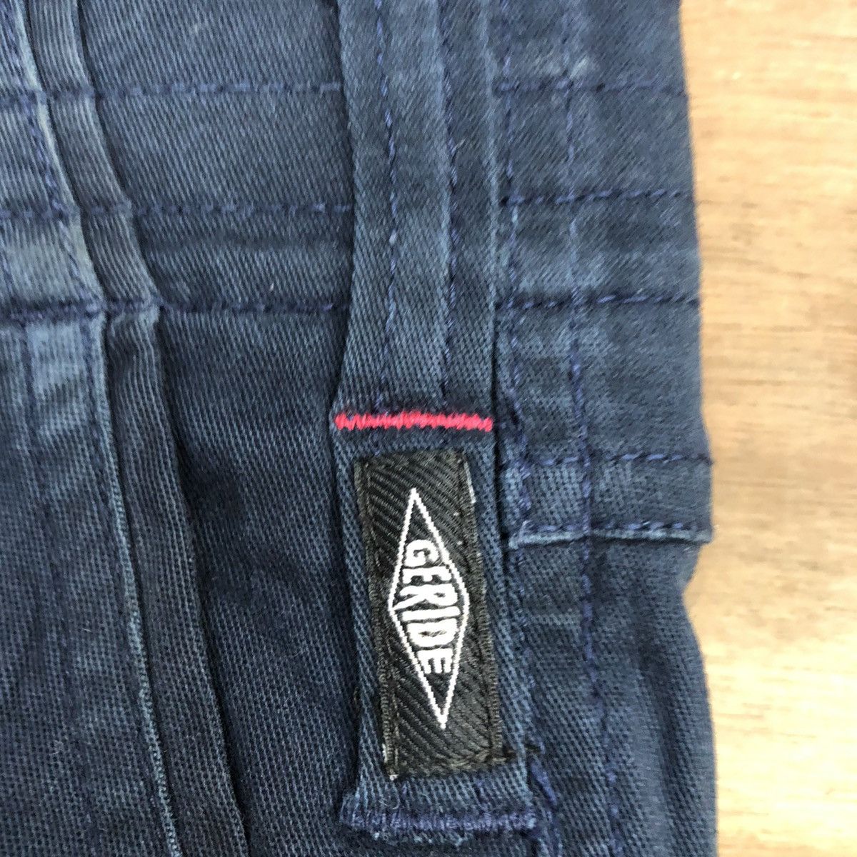 Japanese Brand Geride Dark Blue Multipocket utility Cargo Pants#c1015 Size US 33 - 7 Thumbnail
