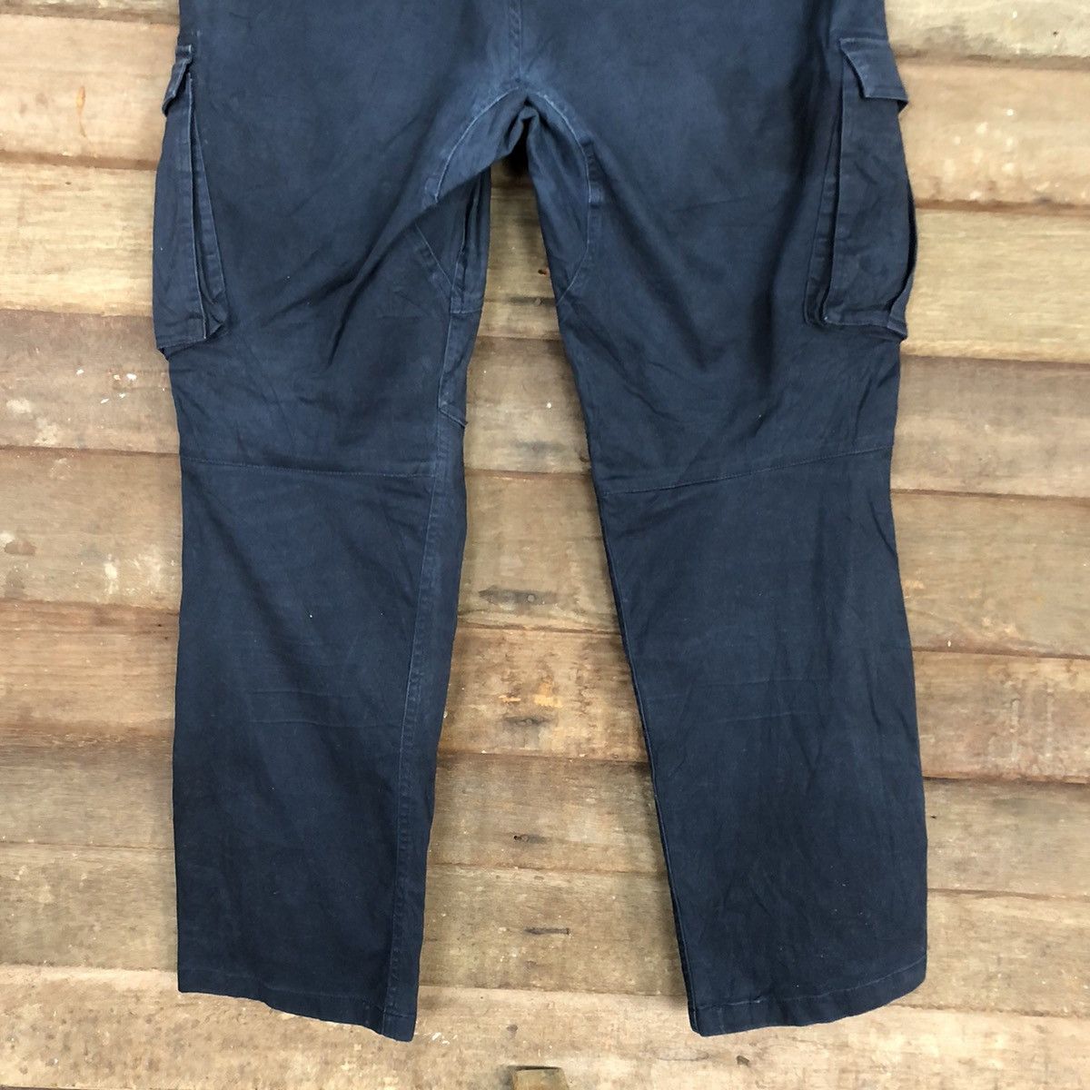 Japanese Brand Geride Dark Blue Multipocket utility Cargo Pants#c1015 Size US 33 - 10 Thumbnail