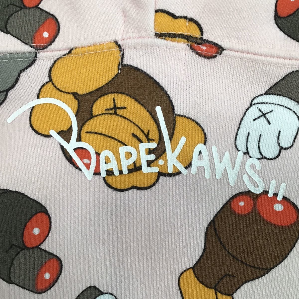 Bape × Kaws BAPE × kaws milo companion full zip hoodie pink Size S / US 4 / IT 40 - 4 Thumbnail