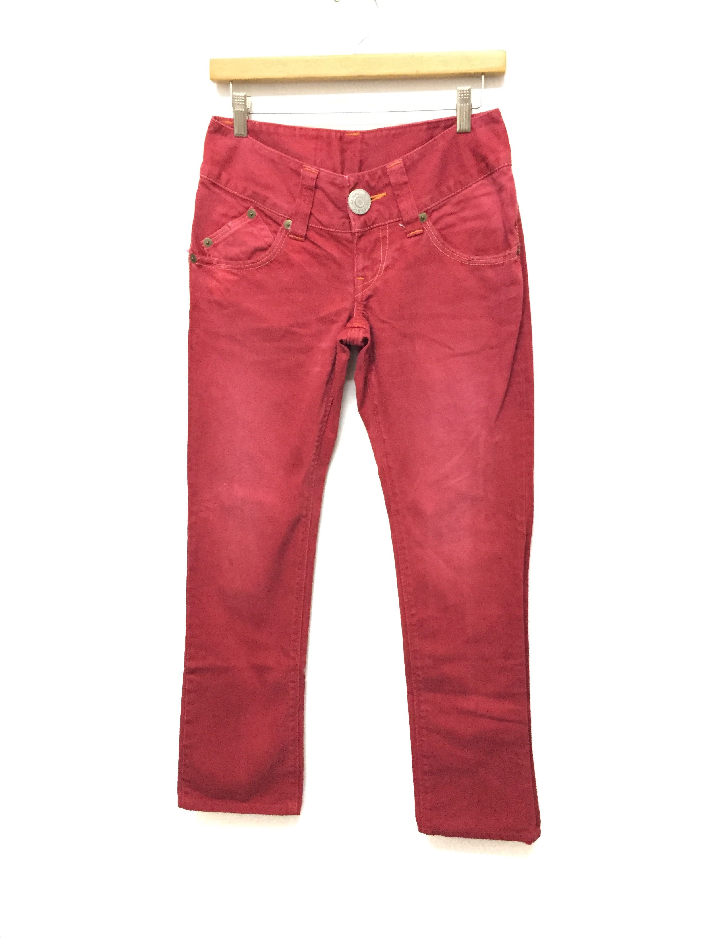 Hysteric Glamour HYSTERIC GLAMOUR Red distressed Denim Size 30" / US 8 / IT 44 - 5 Thumbnail