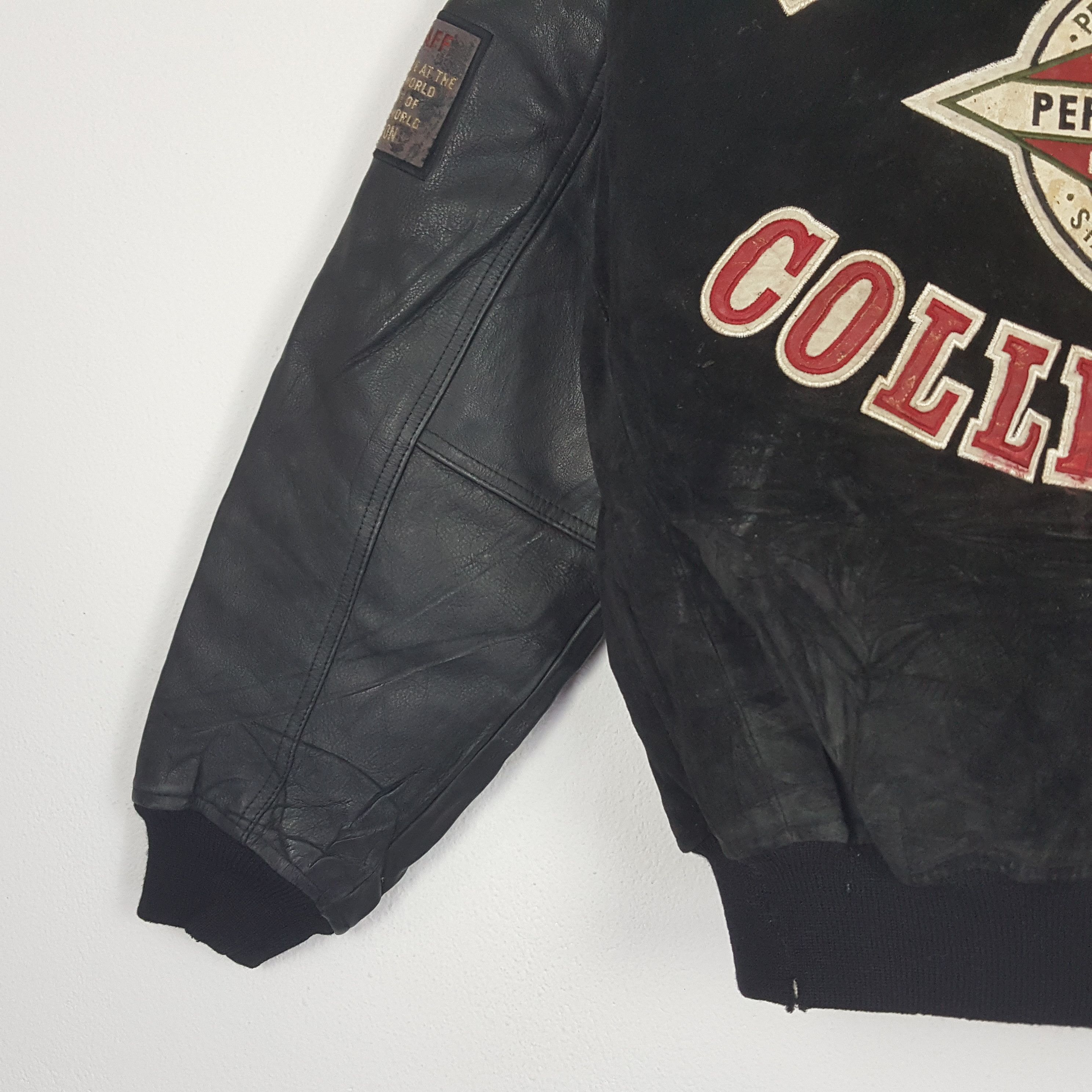 PERSON'S × Vintage Vintage PERSON'S COLLECTION Nice Design Versity Jacket Size US L / EU 52-54 / 3 - 9 Thumbnail