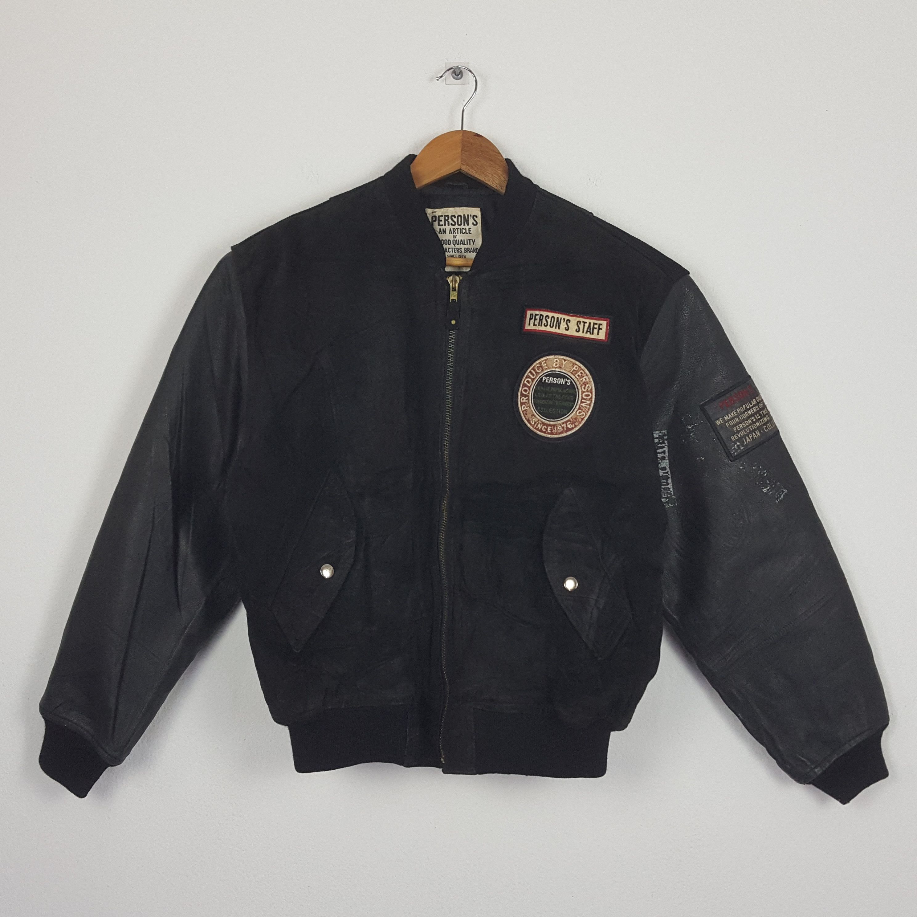 PERSON'S × Vintage Vintage PERSON'S COLLECTION Nice Design Versity Jacket Size US L / EU 52-54 / 3 - 7 Thumbnail