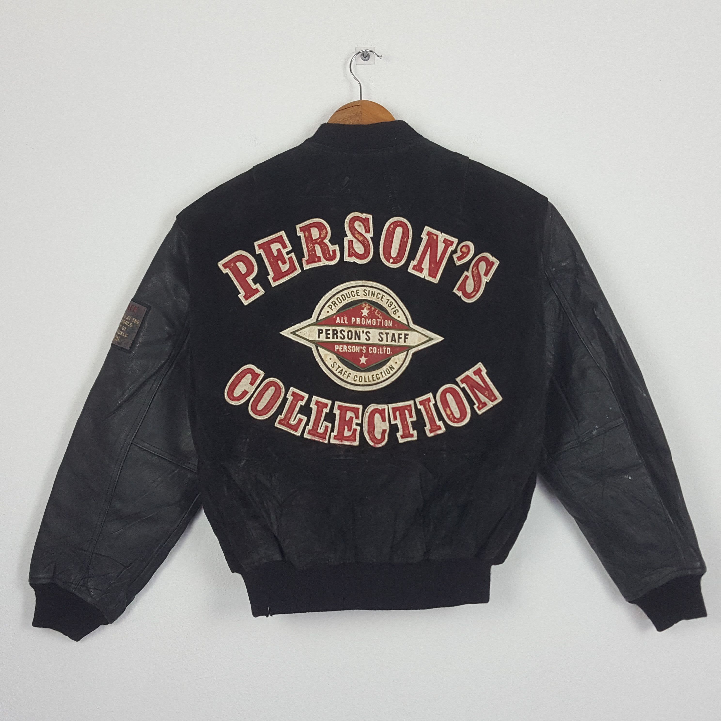 PERSON'S × Vintage Vintage PERSON'S COLLECTION Nice Design Versity Jacket Size US L / EU 52-54 / 3 - 1 Thumbnail