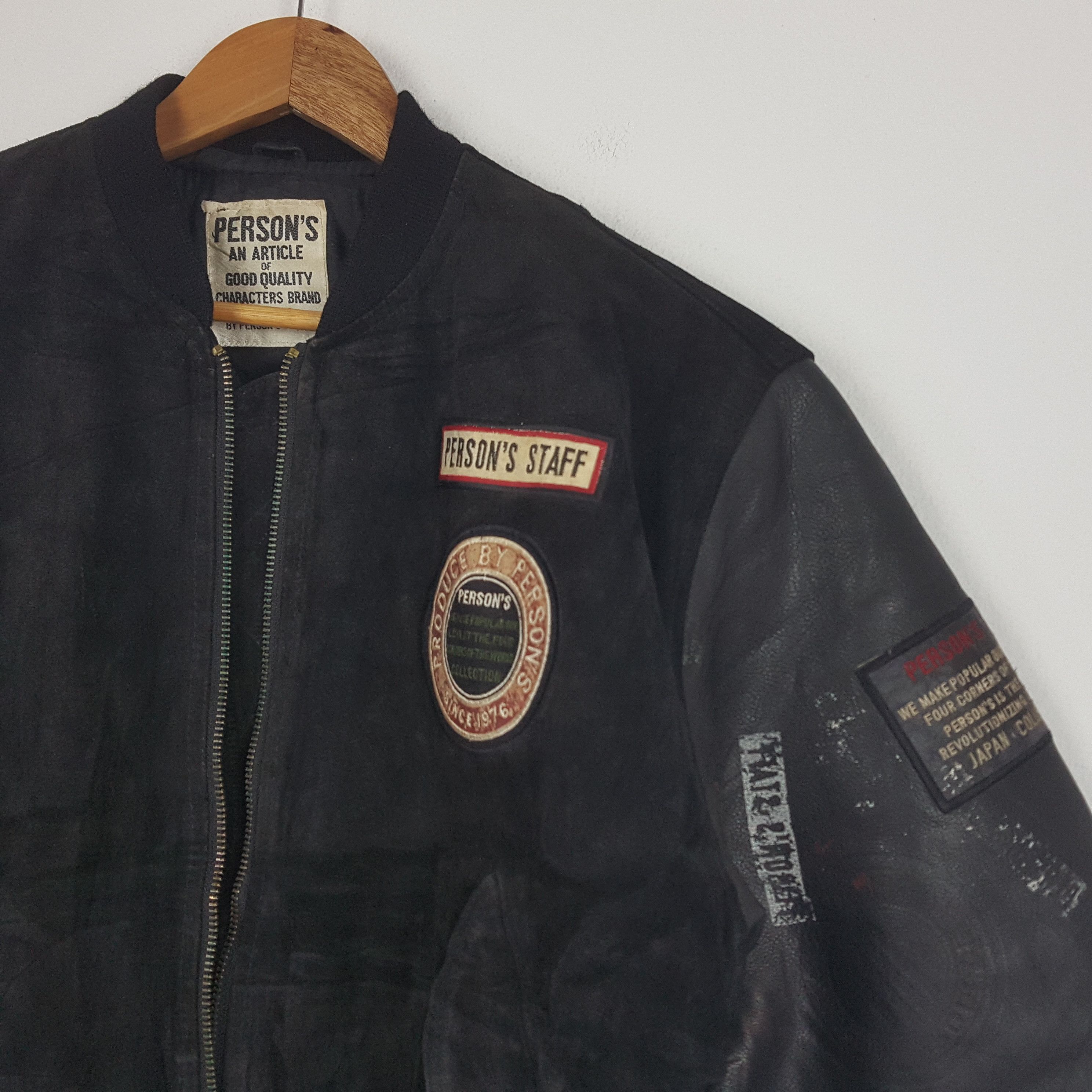PERSON'S × Vintage Vintage PERSON'S COLLECTION Nice Design Versity Jacket Size US L / EU 52-54 / 3 - 5 Thumbnail