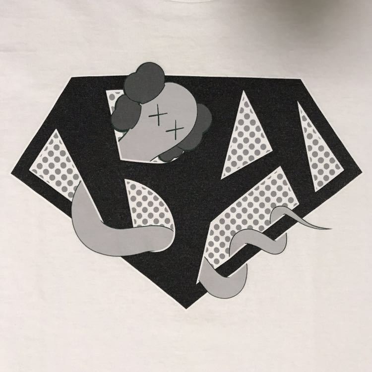 Bape × Kaws BAPE × kaws bendy BA logo T-shirt Size S / US 4 / IT 40 - 2 Thumbnail