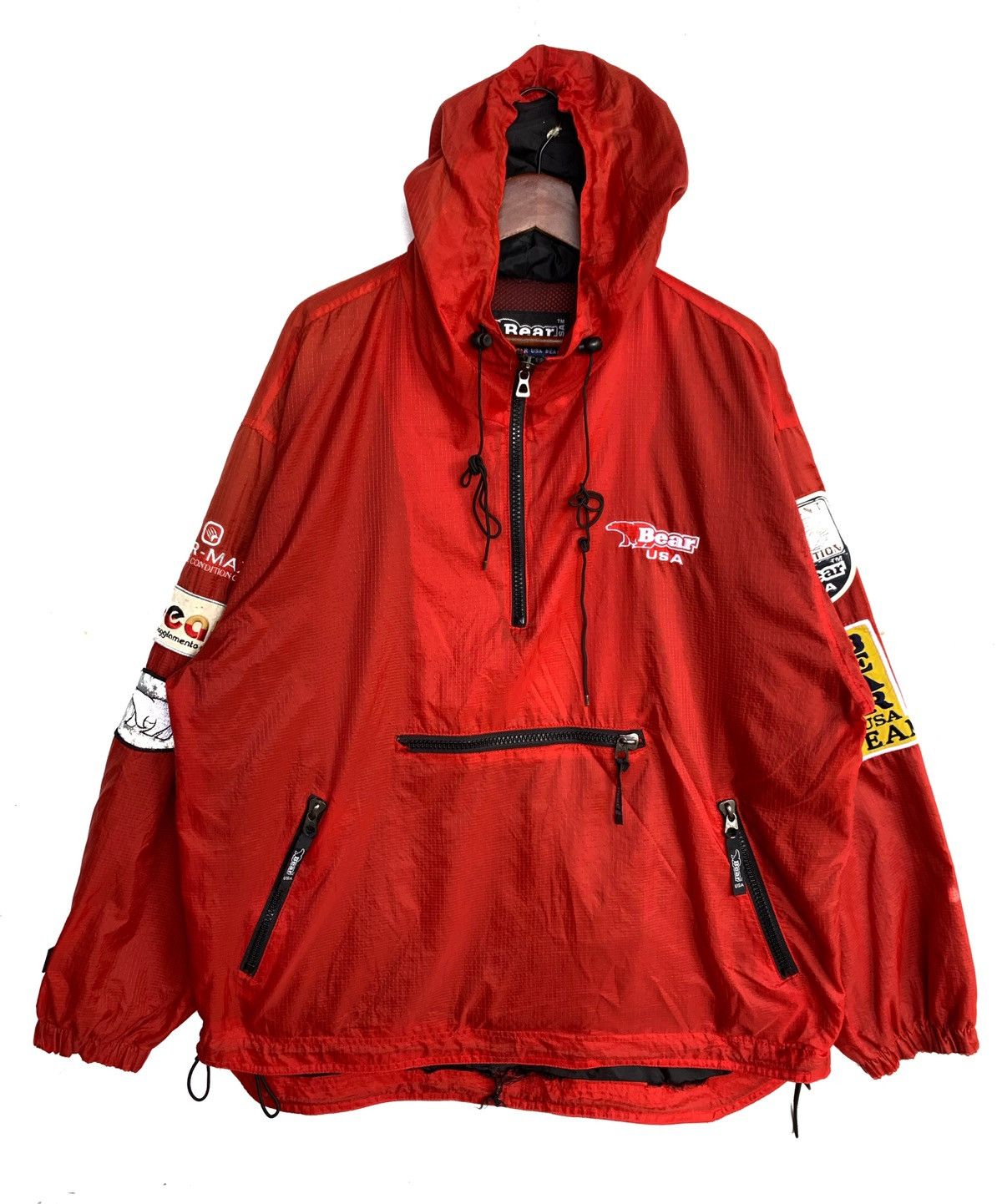 Vintage Bear Half Zip Windbreaker/Agps-Nt Expedition