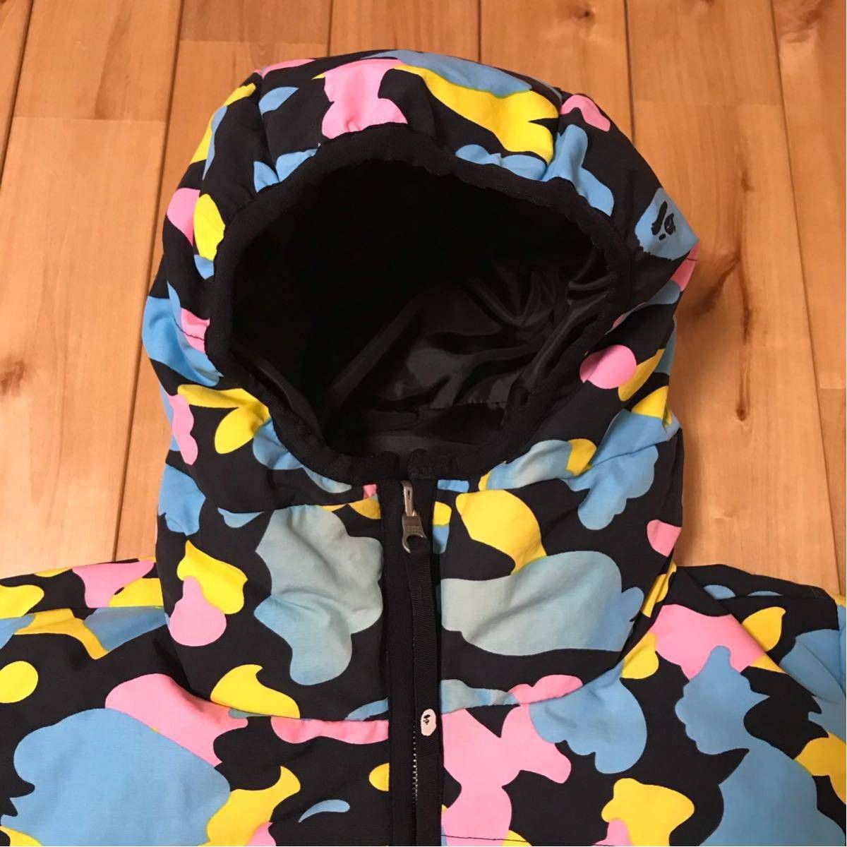 Bape × Nigo 🔥reversible🔥 BAPE cotton candy camo down jacket multi camo Size M / US 6-8 / IT 42-44 - 2 Thumbnail