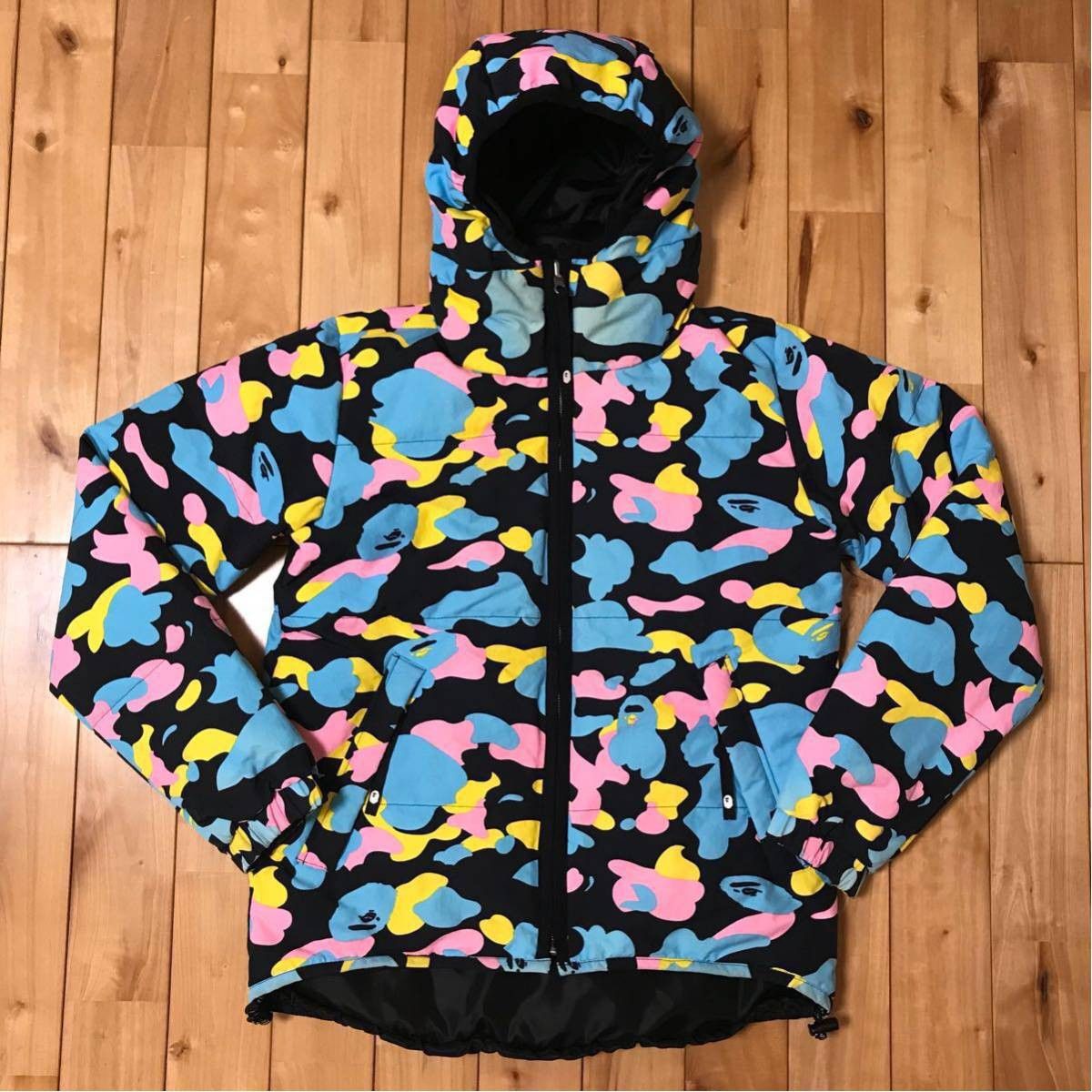 Bape × Nigo 🔥reversible🔥 BAPE cotton candy camo down jacket multi camo Size M / US 6-8 / IT 42-44 - 1 Thumbnail