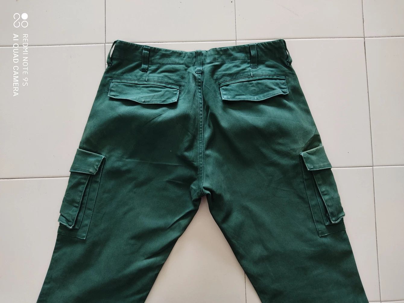 Global Work × Japanese Brand Global Work Green Multipocket Utility Cargo Pant Size US 32 / EU 48 - 13 Thumbnail