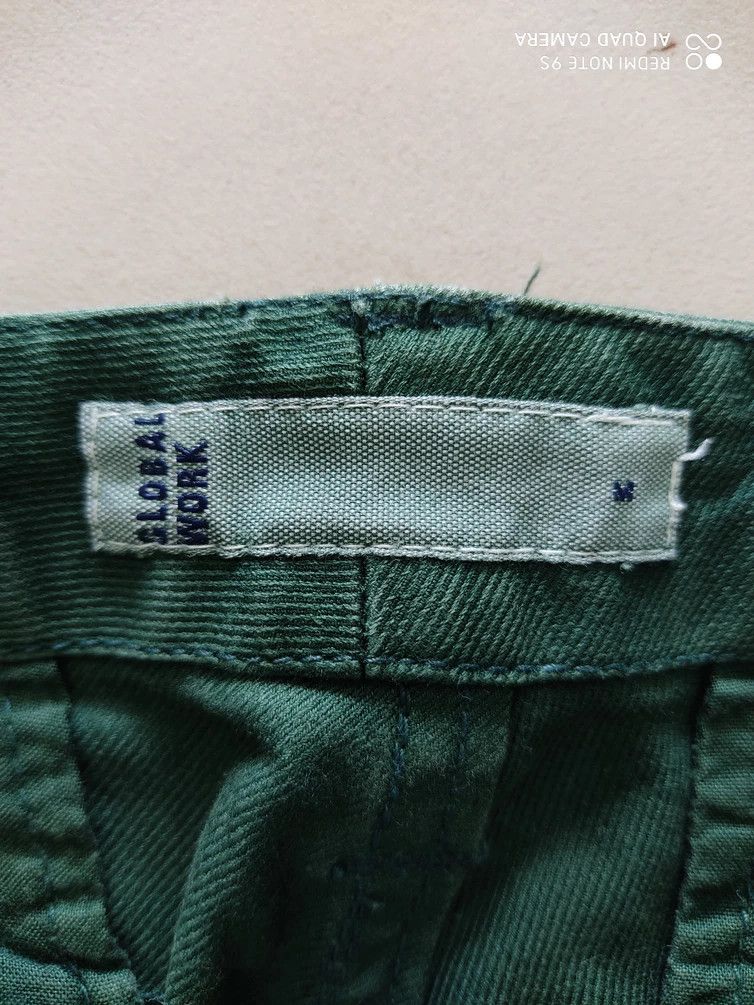 Global Work × Japanese Brand Global Work Green Multipocket Utility Cargo Pant Size US 32 / EU 48 - 11 Thumbnail