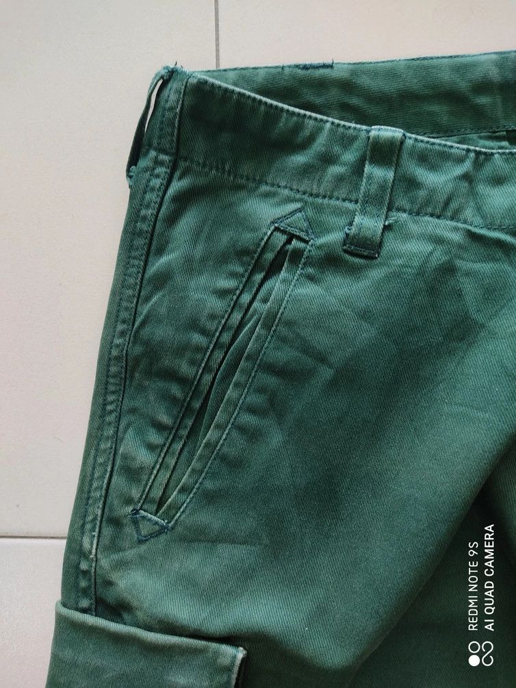 Global Work × Japanese Brand Global Work Green Multipocket Utility Cargo Pant Size US 32 / EU 48 - 7 Thumbnail