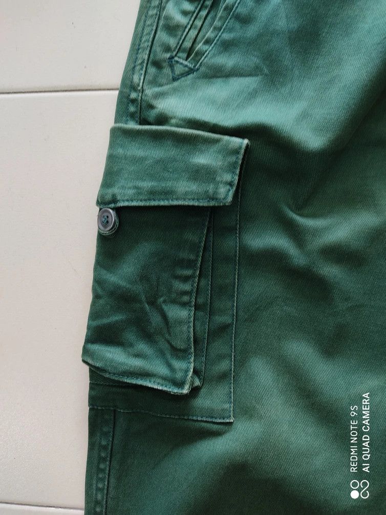 Global Work × Japanese Brand Global Work Green Multipocket Utility Cargo Pant Size US 32 / EU 48 - 9 Thumbnail
