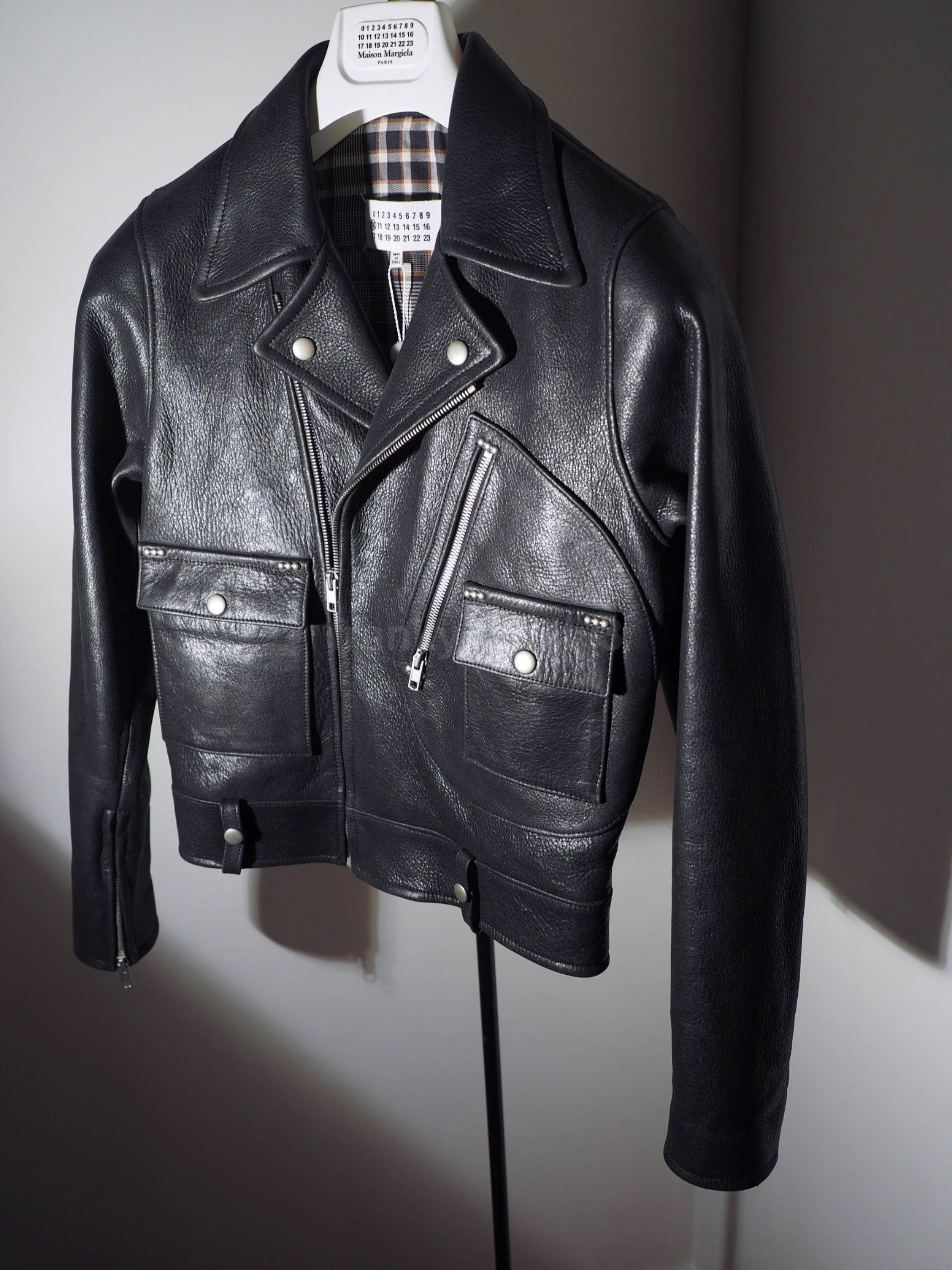 Maison Margiela Margiela jacket Zip archive biker chiodo leather perfecto Size US S / EU 44-46 / 1 - 3 Thumbnail