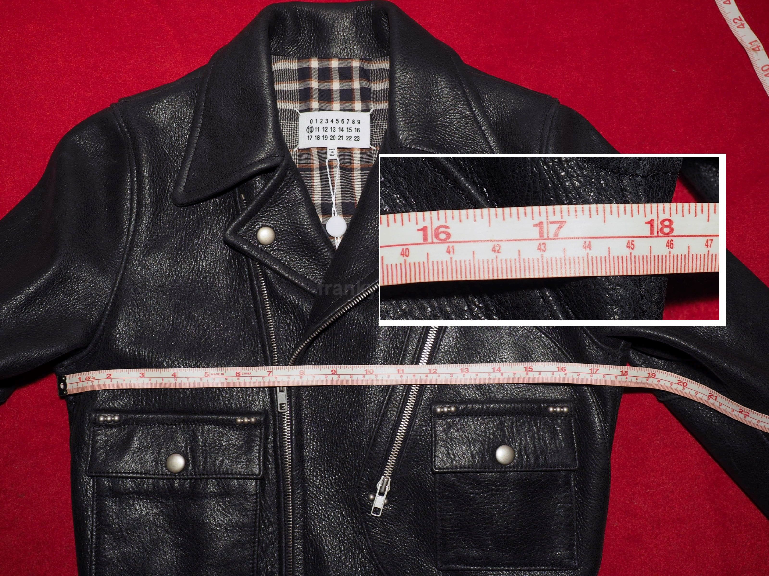 Maison Margiela Margiela jacket Zip archive biker chiodo leather perfecto Size US S / EU 44-46 / 1 - 23 Thumbnail