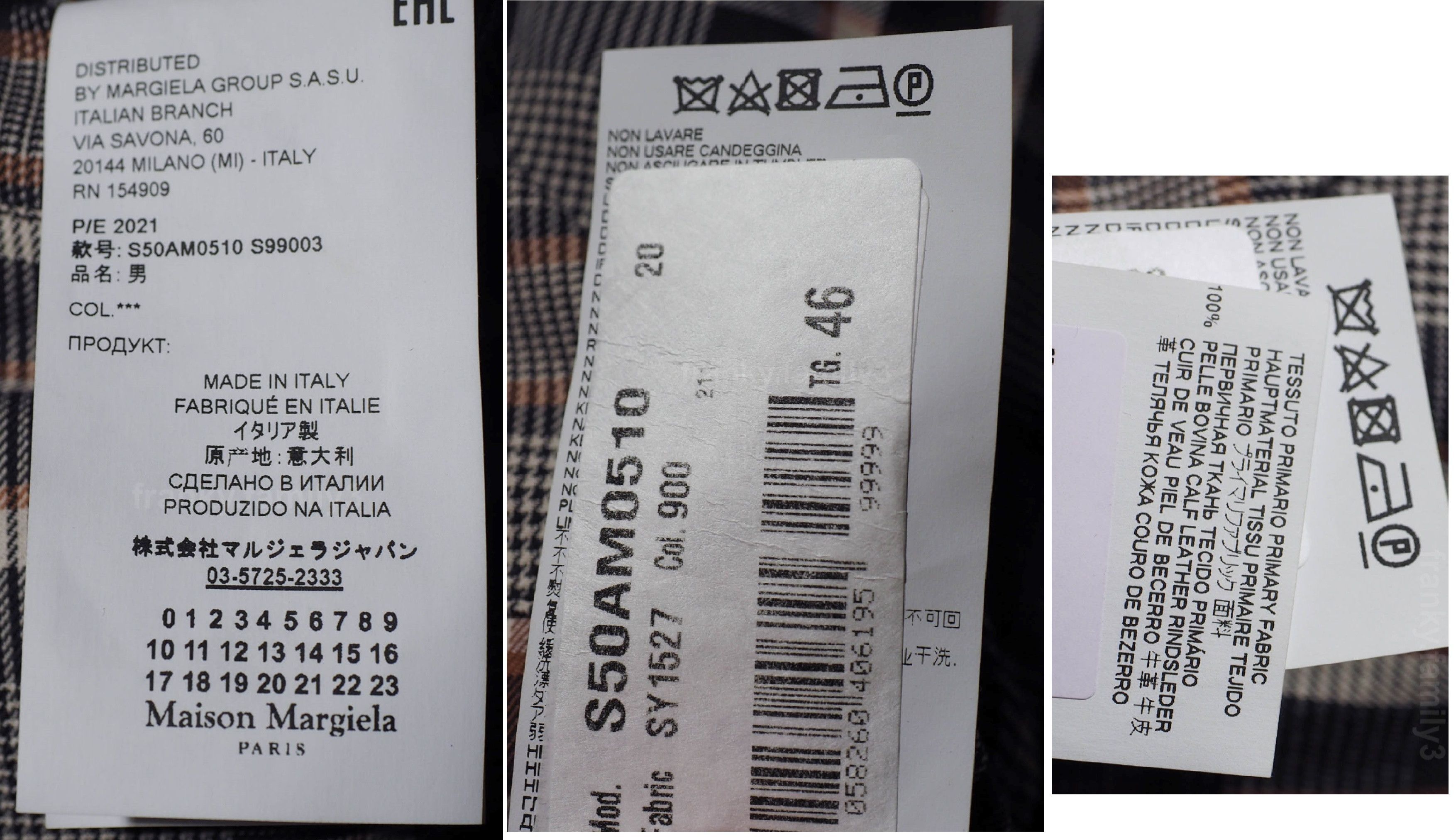 Maison Margiela Margiela jacket Zip archive biker chiodo leather perfecto Size US S / EU 44-46 / 1 - 11 Thumbnail