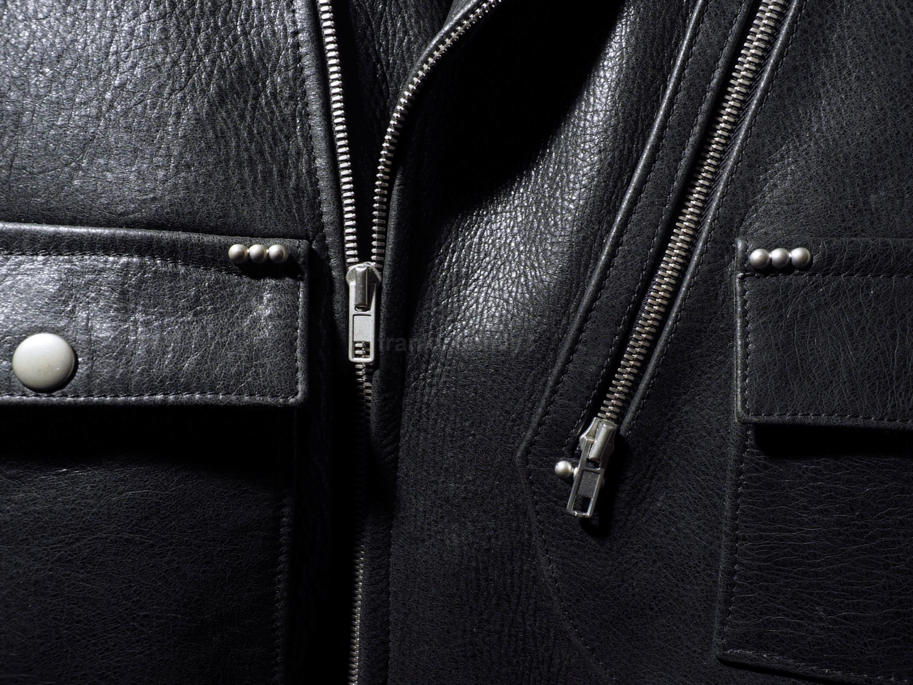 Maison Margiela Margiela jacket Zip archive biker chiodo leather perfecto Size US S / EU 44-46 / 1 - 6 Thumbnail