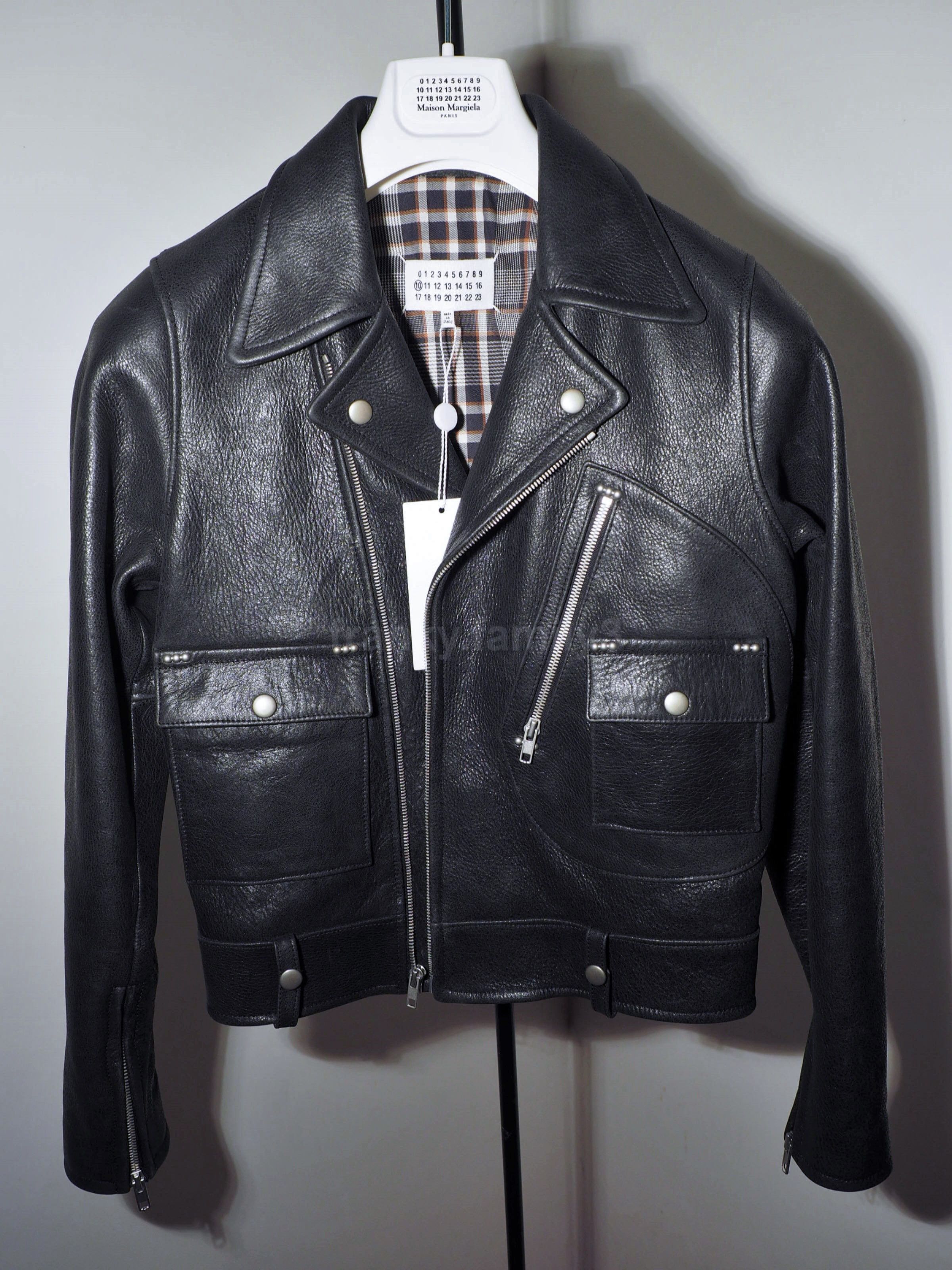 Maison Margiela Margiela jacket Zip archive biker chiodo leather perfecto Size US S / EU 44-46 / 1 - 7 Thumbnail