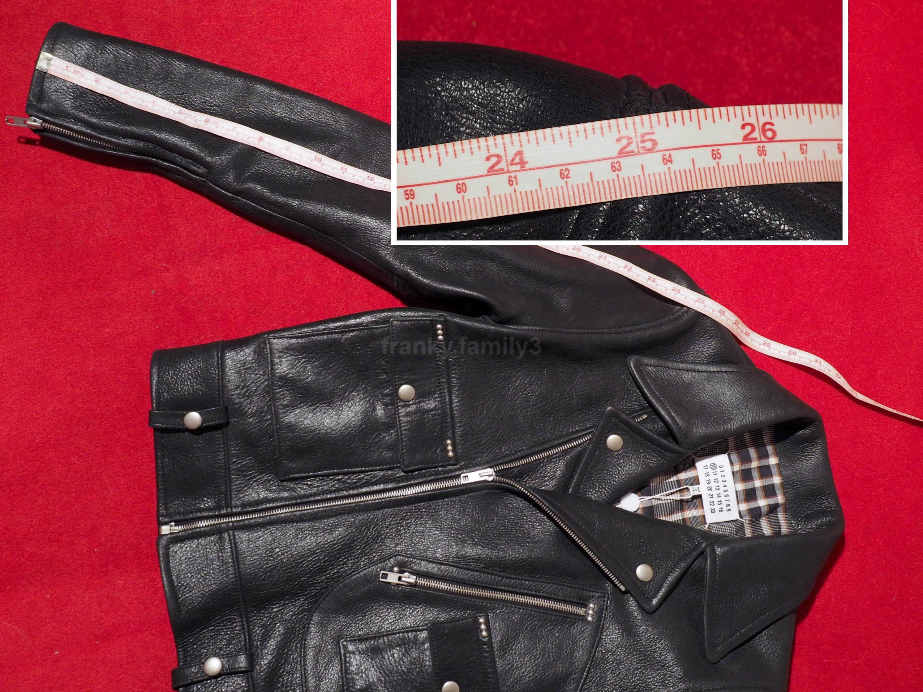 Maison Margiela Margiela jacket Zip archive biker chiodo leather perfecto Size US S / EU 44-46 / 1 - 22 Thumbnail