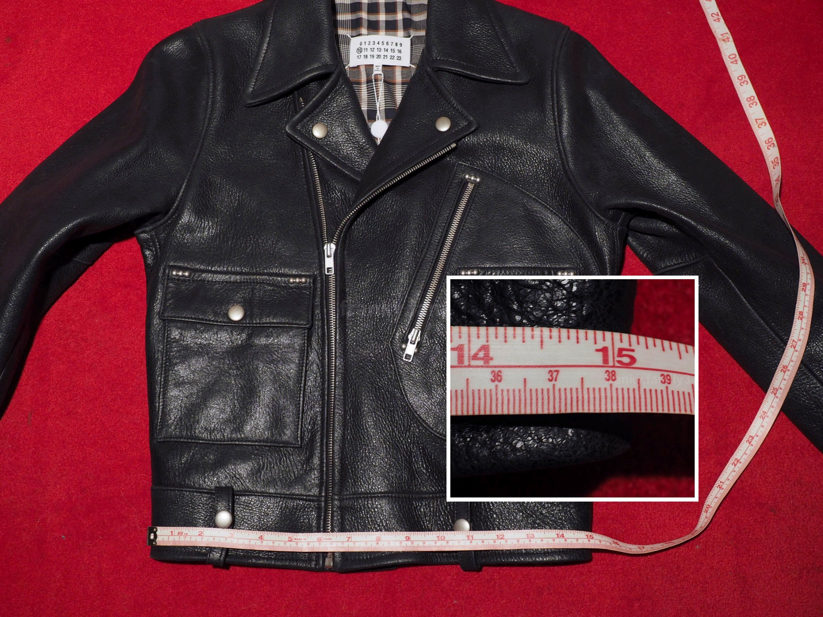 Maison Margiela Margiela jacket Zip archive biker chiodo leather perfecto Size US S / EU 44-46 / 1 - 25 Thumbnail