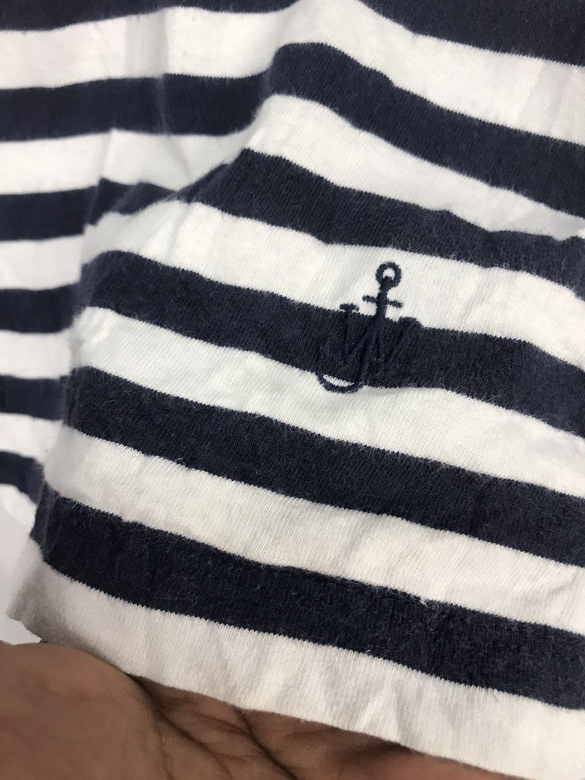 JW Anderson × Uniqlo 🔥BEST OFFER 🔥j.w AndersonxUniqlo stripe single pocket tshirt Size US L / EU 52-54 / 3 - 8 Thumbnail