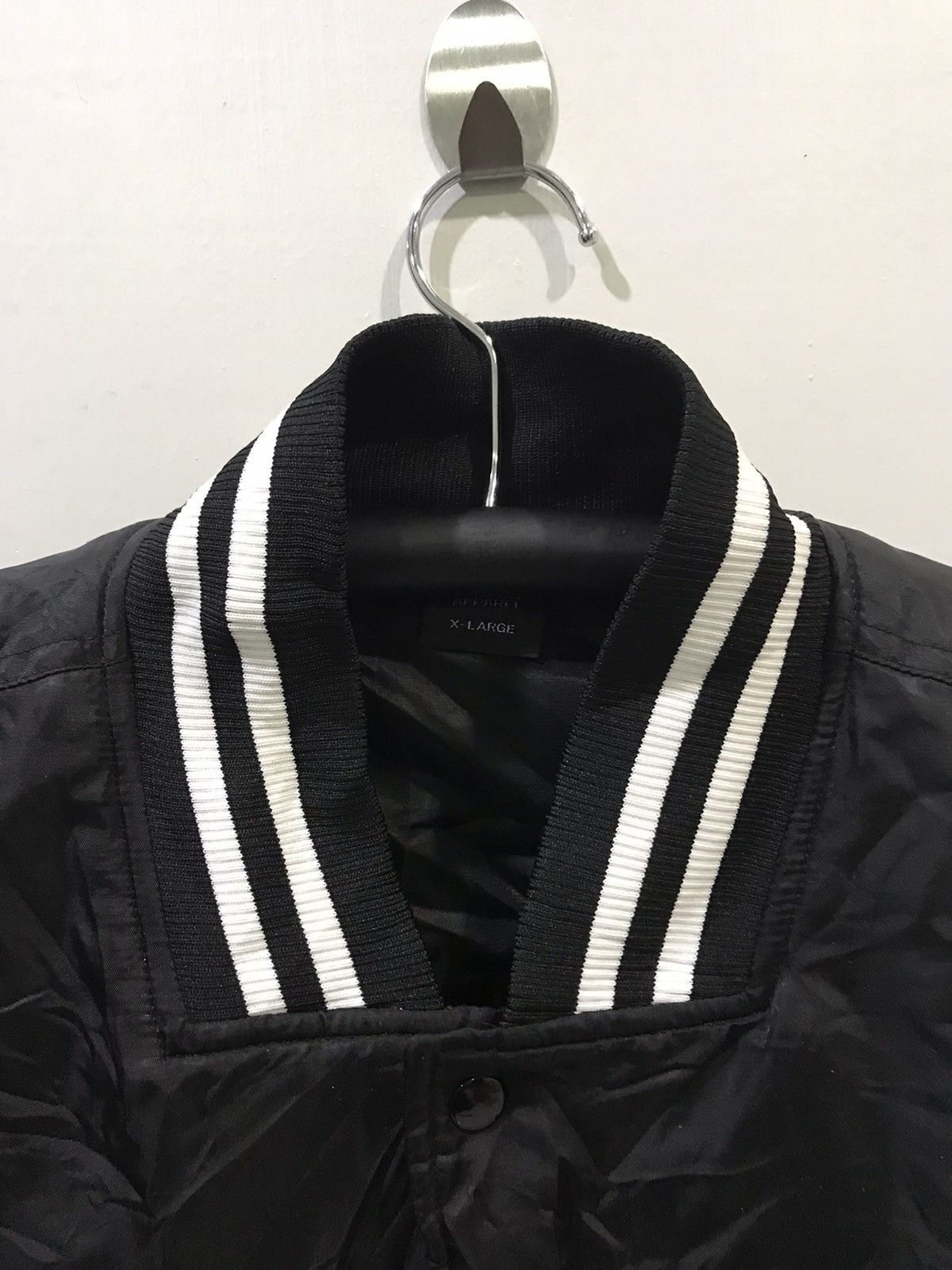 NFL RAIDERS NFL Nylon Varsity Jacket Size US XL / EU 56 / 4 - 2 Thumbnail