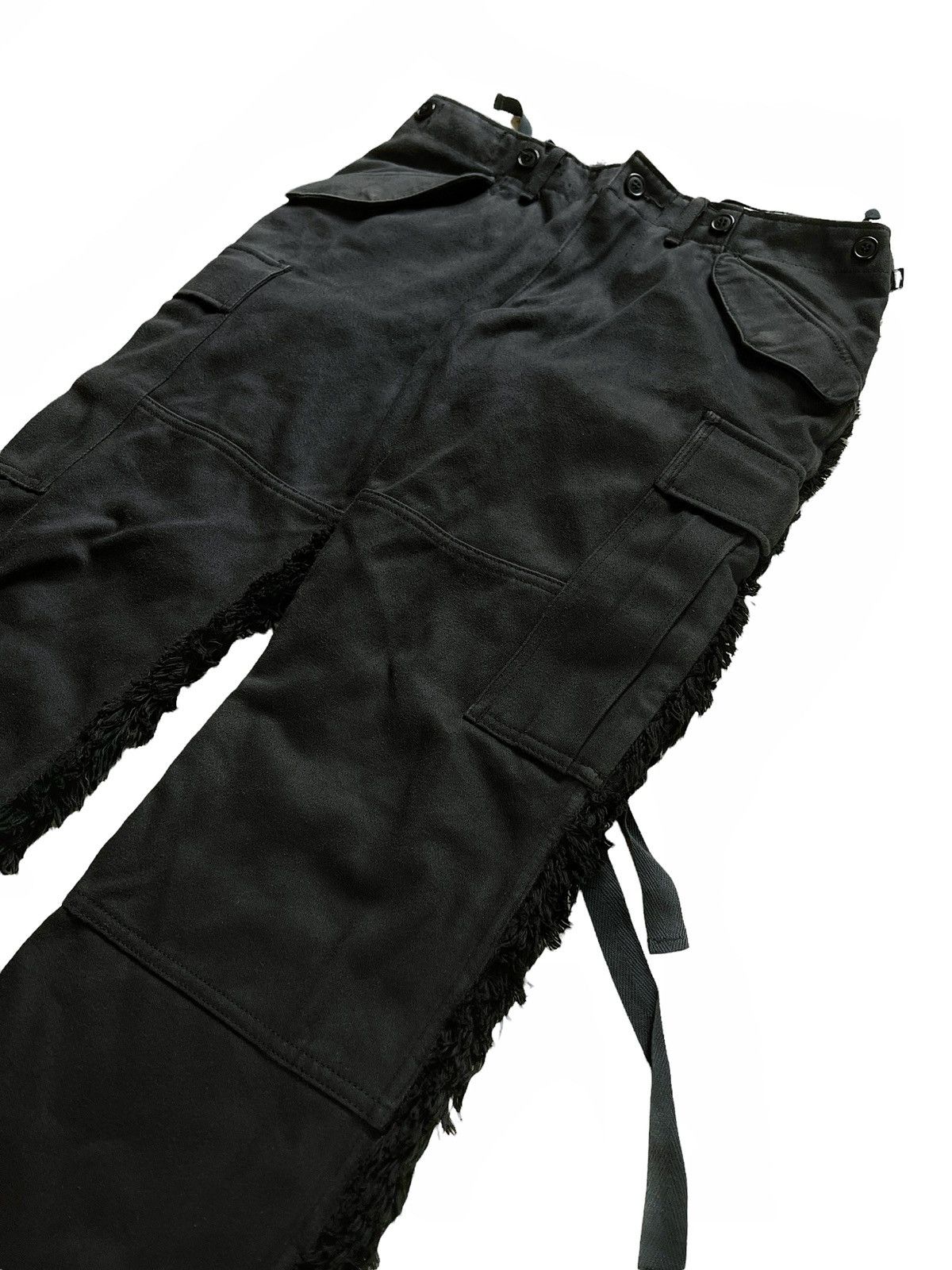 Maison MIHARA YASUHIRO Hybrid Faux Fur Fleece Cargos Size US 32 / EU 48 - 4 Thumbnail
