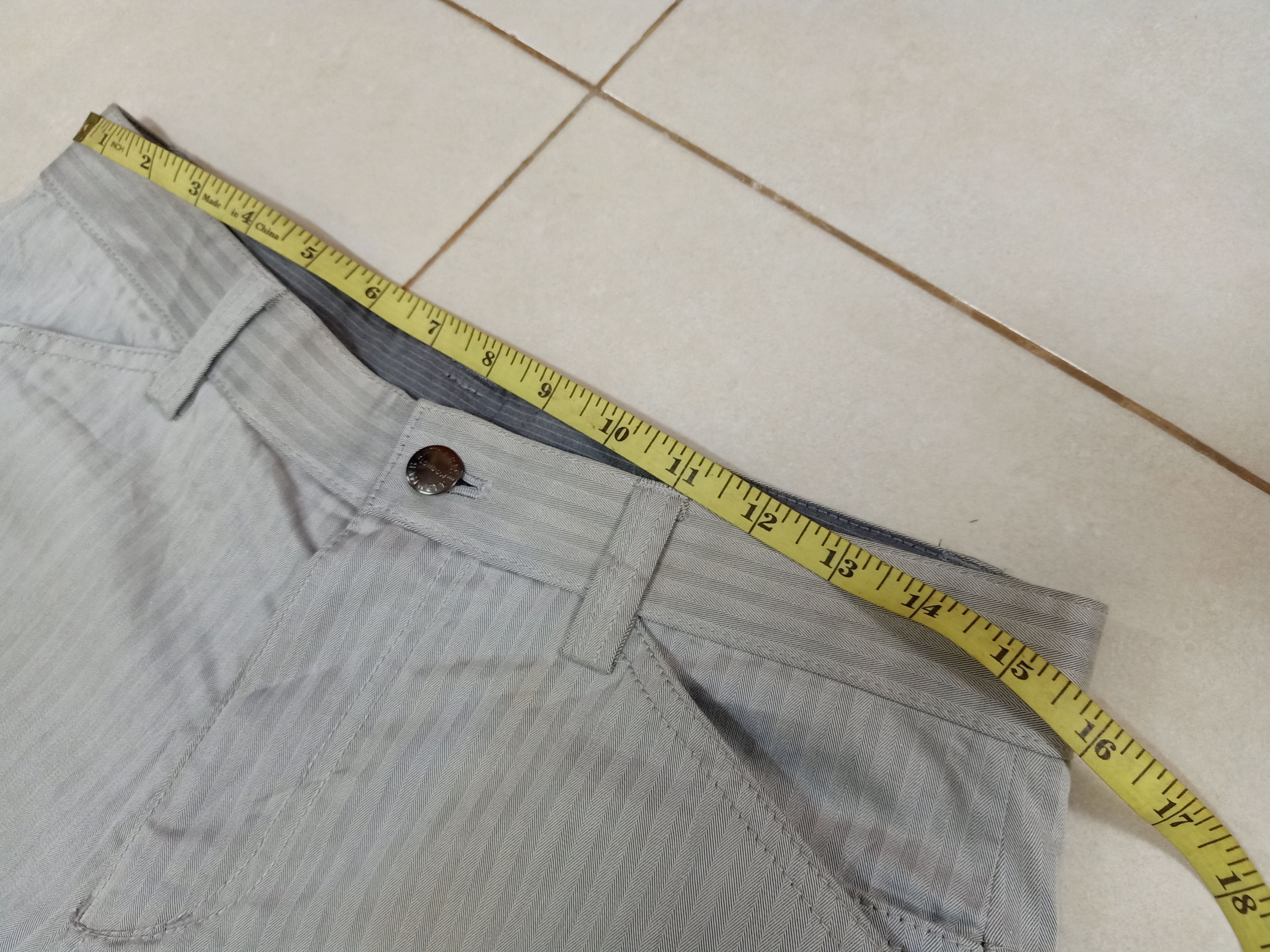 Katharine Hamnett London KATHARINE HAMNETT London Lite Gray Striped Pants Size US 32 / EU 48 - 11 Thumbnail