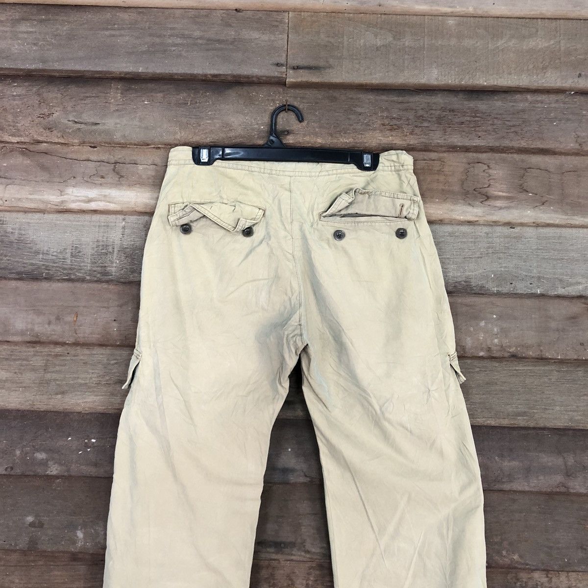 Japanese Brand Tabloid News Cream Multipocket Cargo Pants#c1009 Size US 30 / EU 46 - 9 Thumbnail