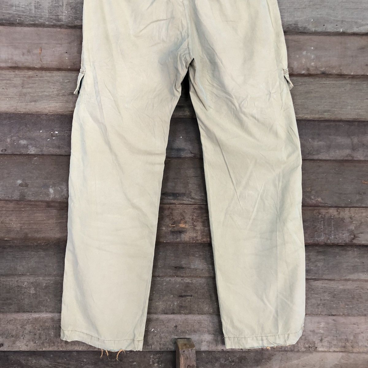 Japanese Brand Tabloid News Cream Multipocket Cargo Pants#c1009 Size US 30 / EU 46 - 10 Thumbnail