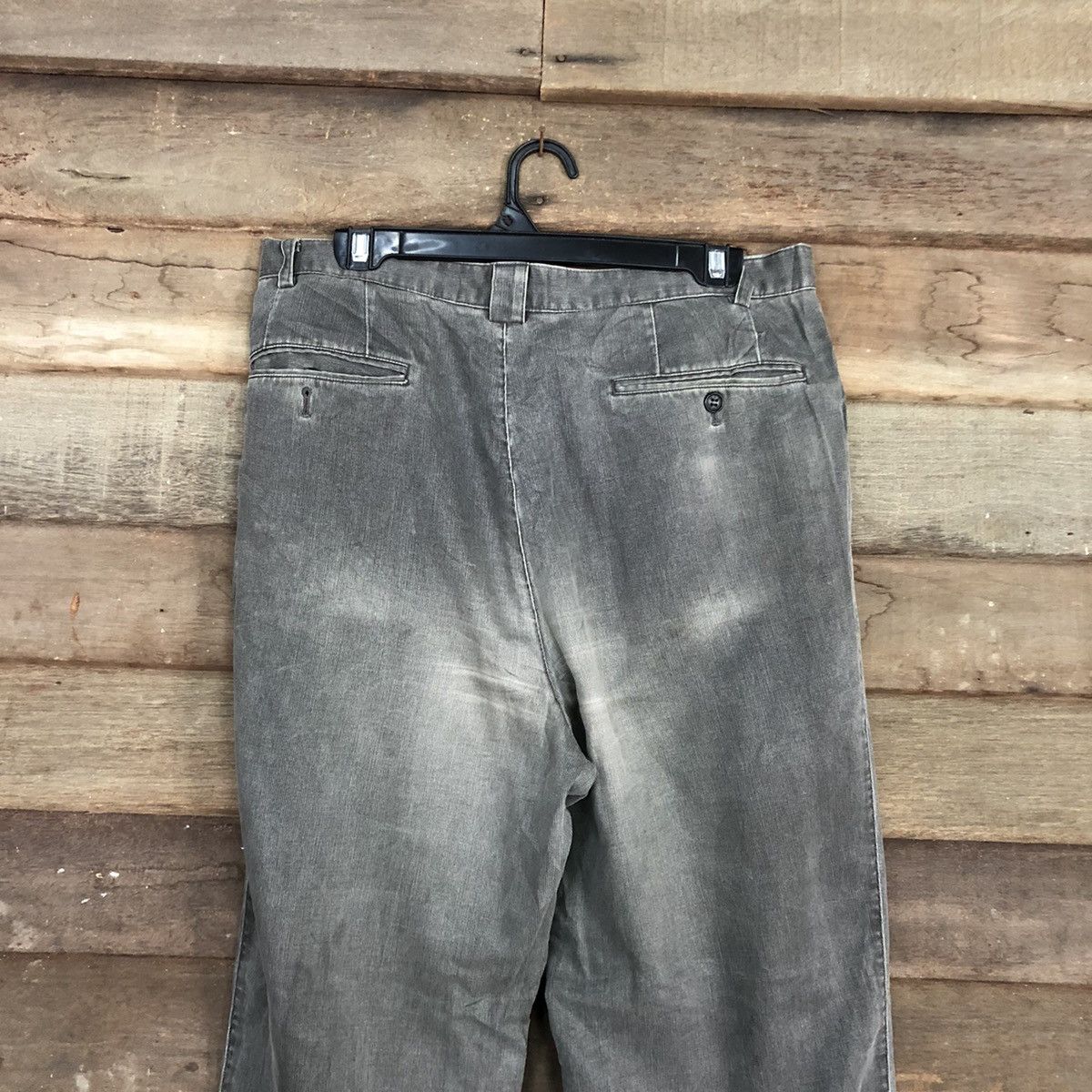 Roberta di Camerino DL Roberta Di Camerino Grey Faded Straight Pants #c1021 Size US 30 / EU 46 - 7 Thumbnail
