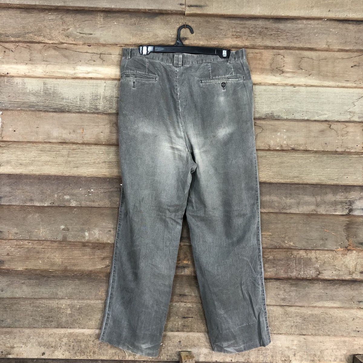 Roberta di Camerino DL Roberta Di Camerino Grey Faded Straight Pants #c1021 Size US 30 / EU 46 - 6 Thumbnail