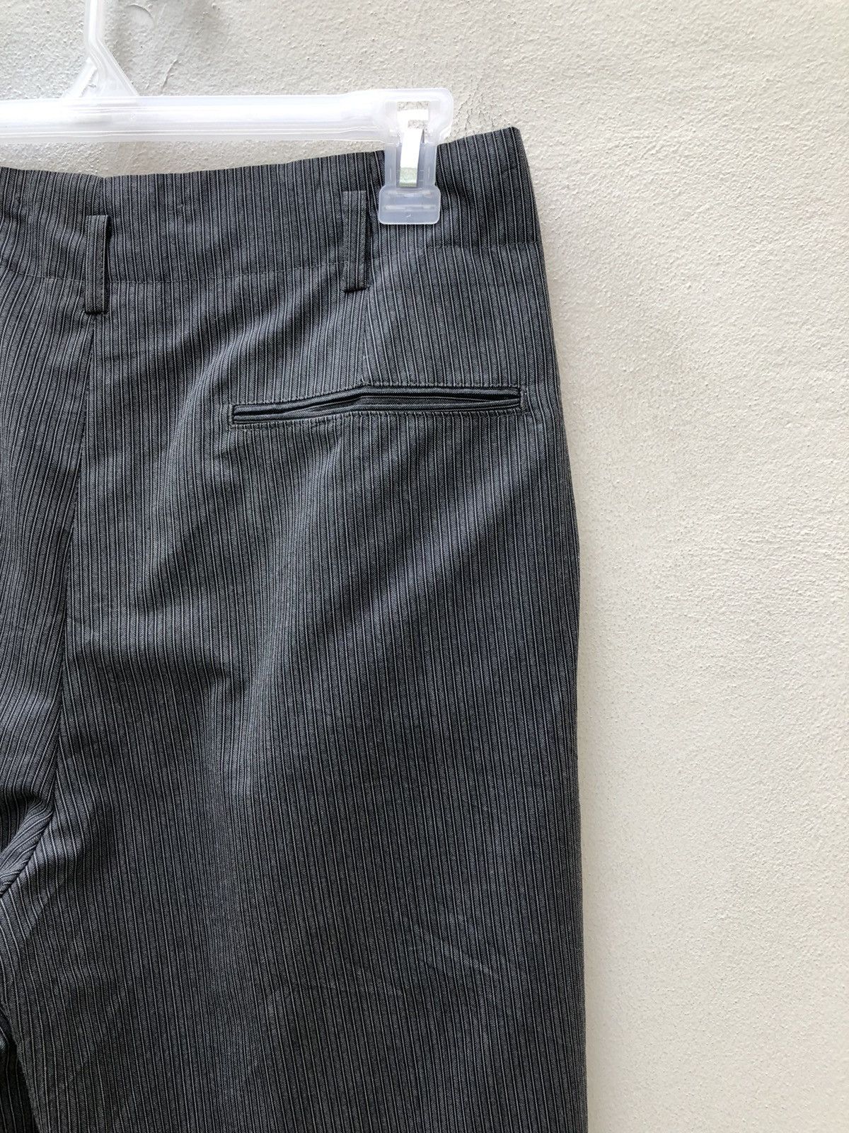 Vintage Vintage 80s Jun Men Japan Pinstripes Trouser Pant Size US 31 - 21 Thumbnail