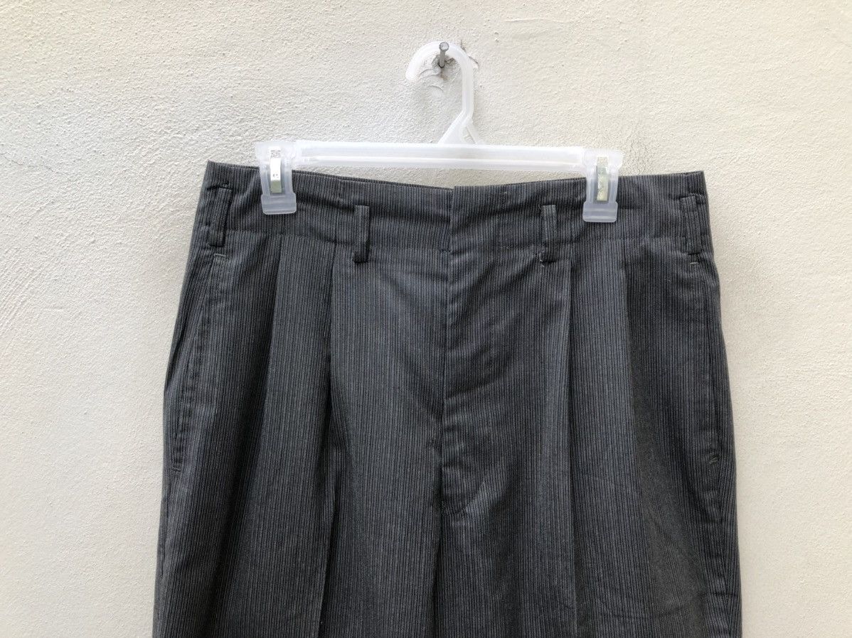 Vintage Vintage 80s Jun Men Japan Pinstripes Trouser Pant Size US 31 - 7 Thumbnail