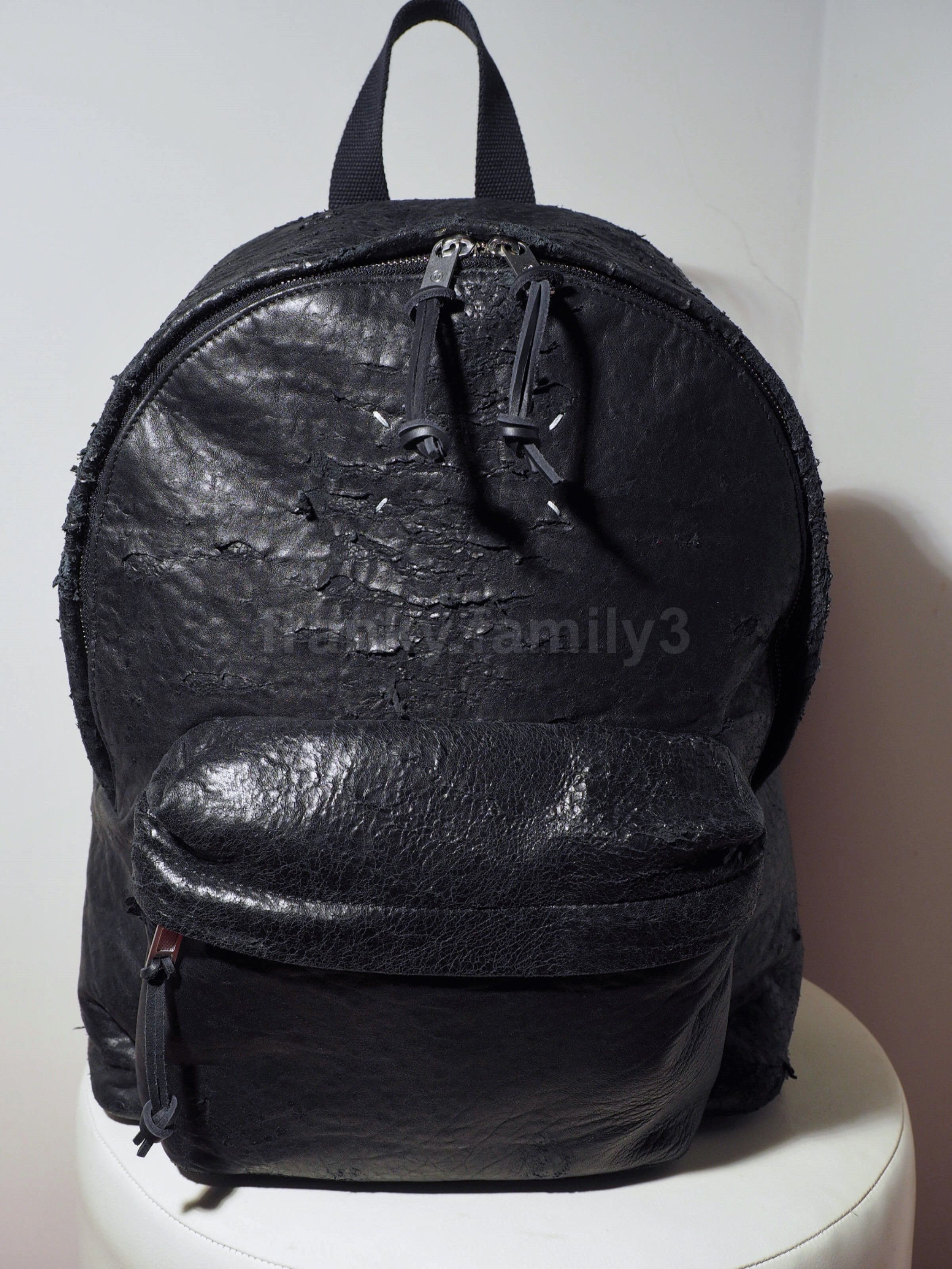 Maison Margiela Margiela bag zip archive biker backpack chiodo leather Size ONE SIZE - 3 Thumbnail