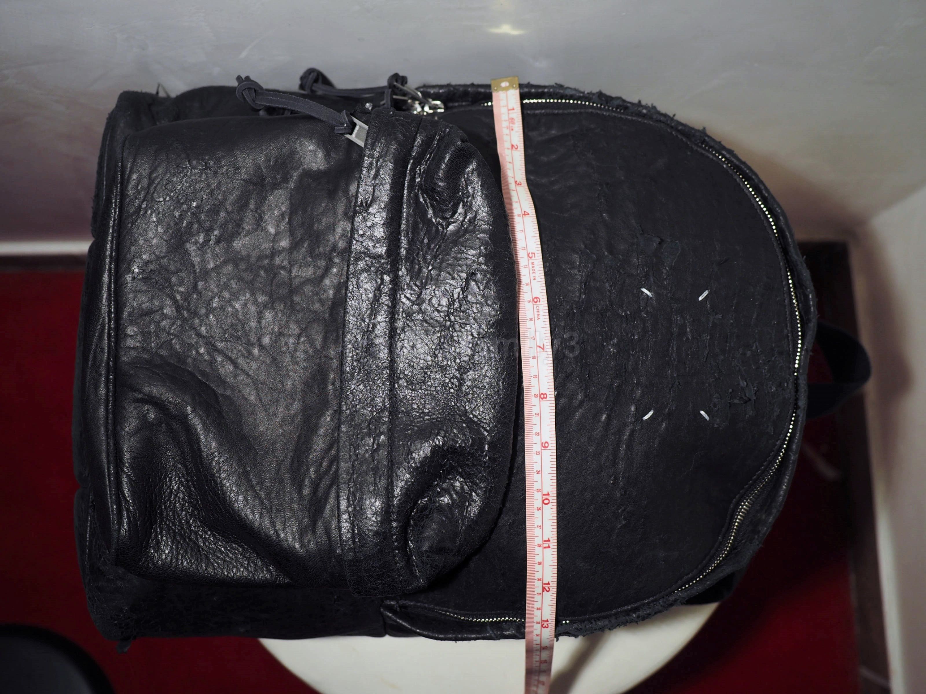 Maison Margiela Margiela bag zip archive biker backpack chiodo leather Size ONE SIZE - 24 Thumbnail