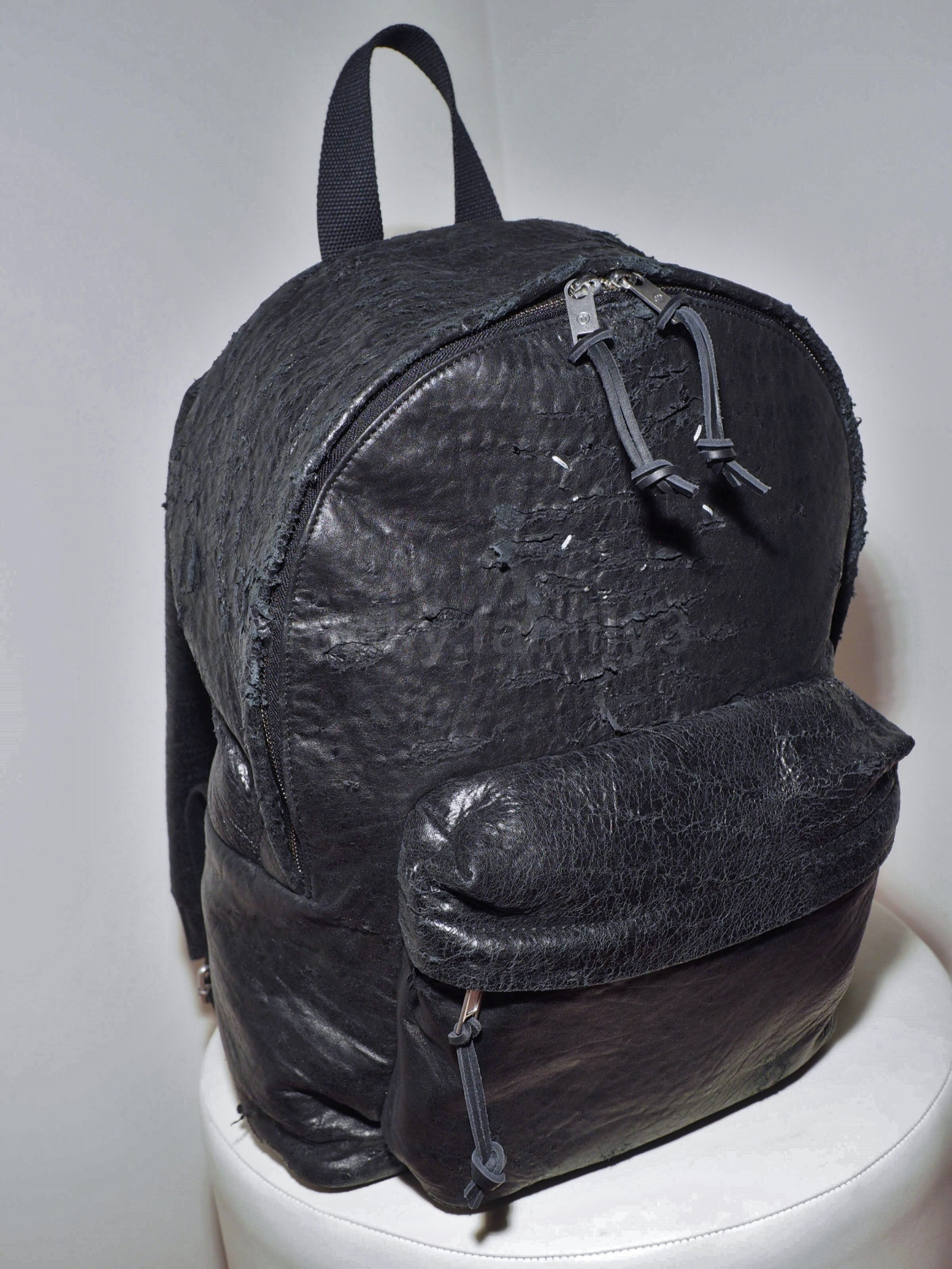 Maison Margiela Margiela bag zip archive biker backpack chiodo leather Size ONE SIZE - 2 Thumbnail