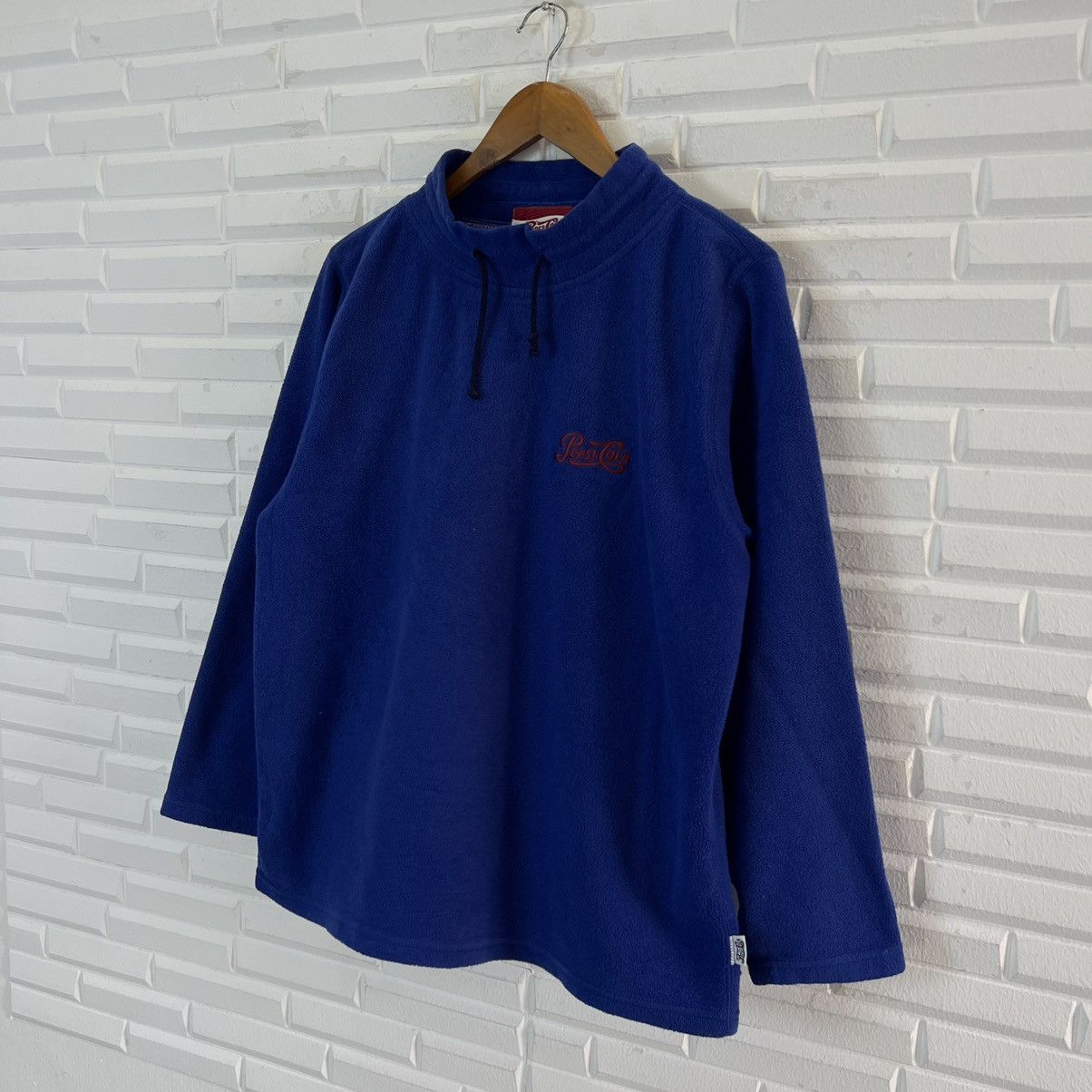 Japanese Brand VINTAGE PEPSI COLA FLEECE CREWNECK SWEATSHIRT BIG LOGO Size US M / EU 48-50 / 2 - 2 Thumbnail