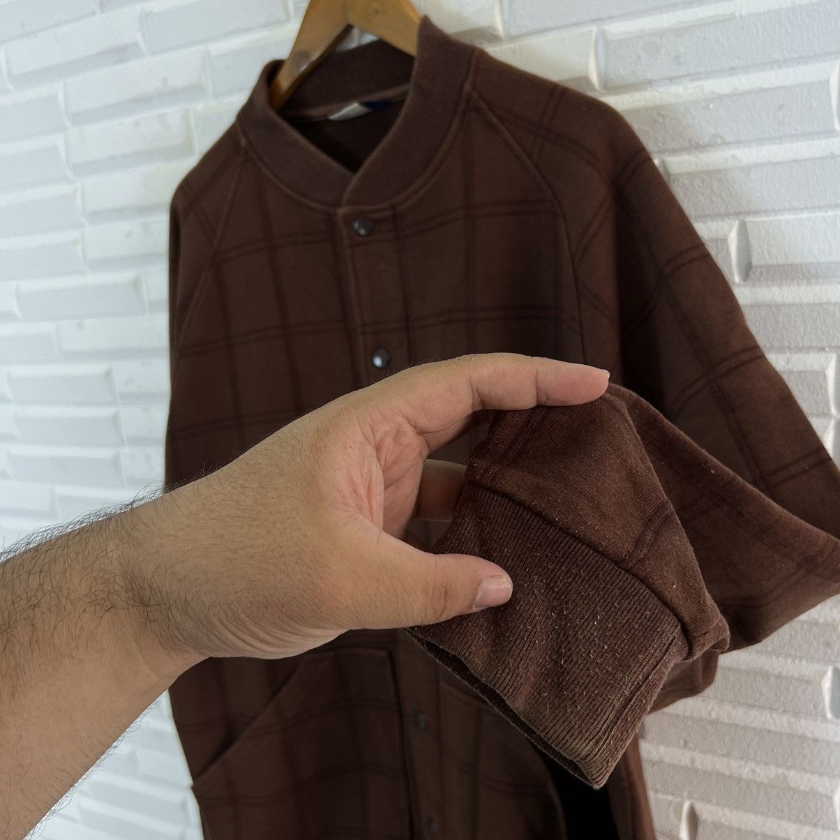 Woolrich Woolen Mills VINTAGE WOOLRICH EST 1830 BUTTON JACKET TARTAN DESIGN Size US XL / EU 56 / 4 - 6 Thumbnail
