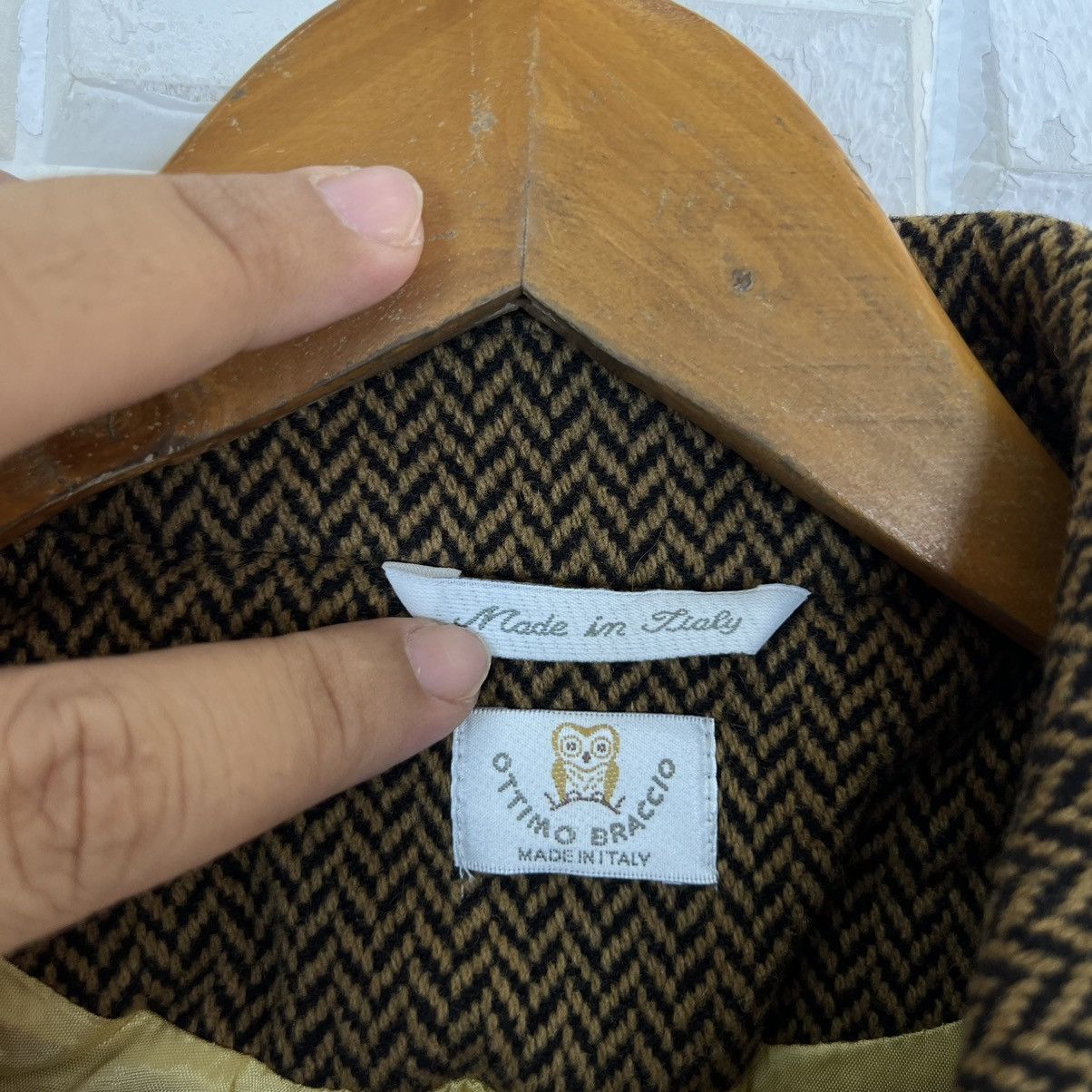 Vintage VINTAGE OTTIMO BRACCIO MADE IN ITALY HERRINGBONE WOOL Size US S / EU 44-46 / 1 - 11 Thumbnail