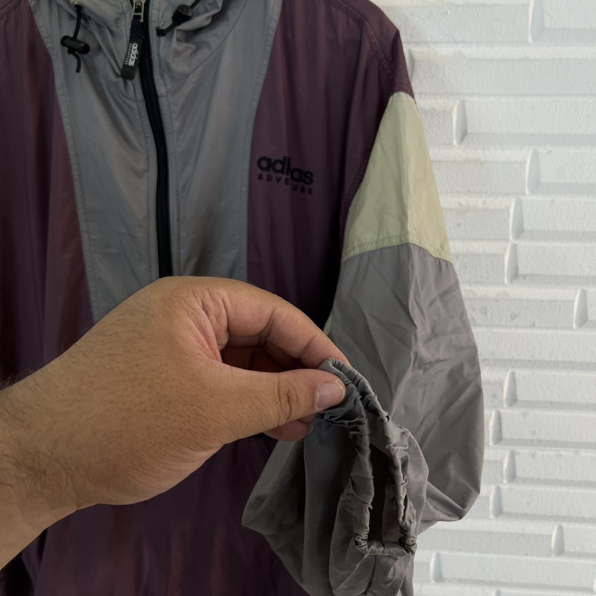 Adidas VINTAGE ADIDAS ADVENTURE SURVIVAL JACKET BIG LOGO Size US M / EU 48-50 / 2 - 8 Thumbnail