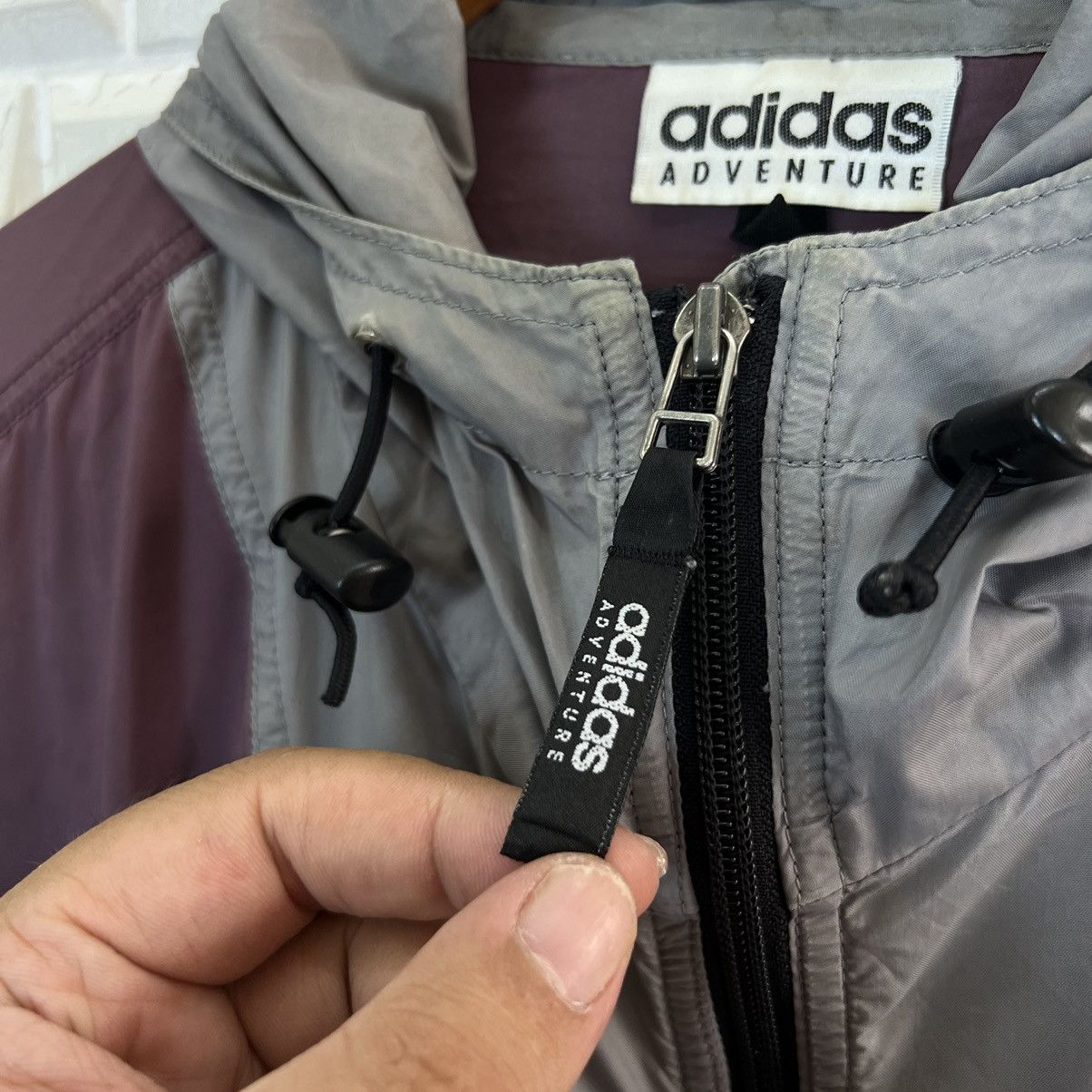 Adidas VINTAGE ADIDAS ADVENTURE SURVIVAL JACKET BIG LOGO Size US M / EU 48-50 / 2 - 6 Thumbnail