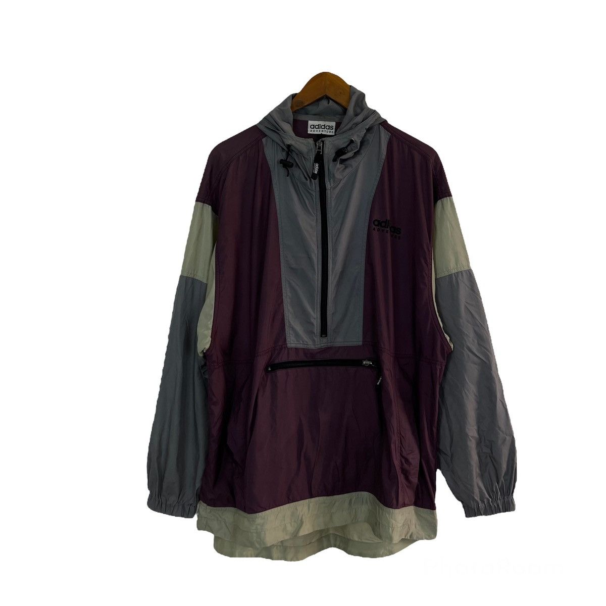 Adidas VINTAGE ADIDAS ADVENTURE SURVIVAL JACKET BIG LOGO Size US M / EU 48-50 / 2 - 1 Thumbnail