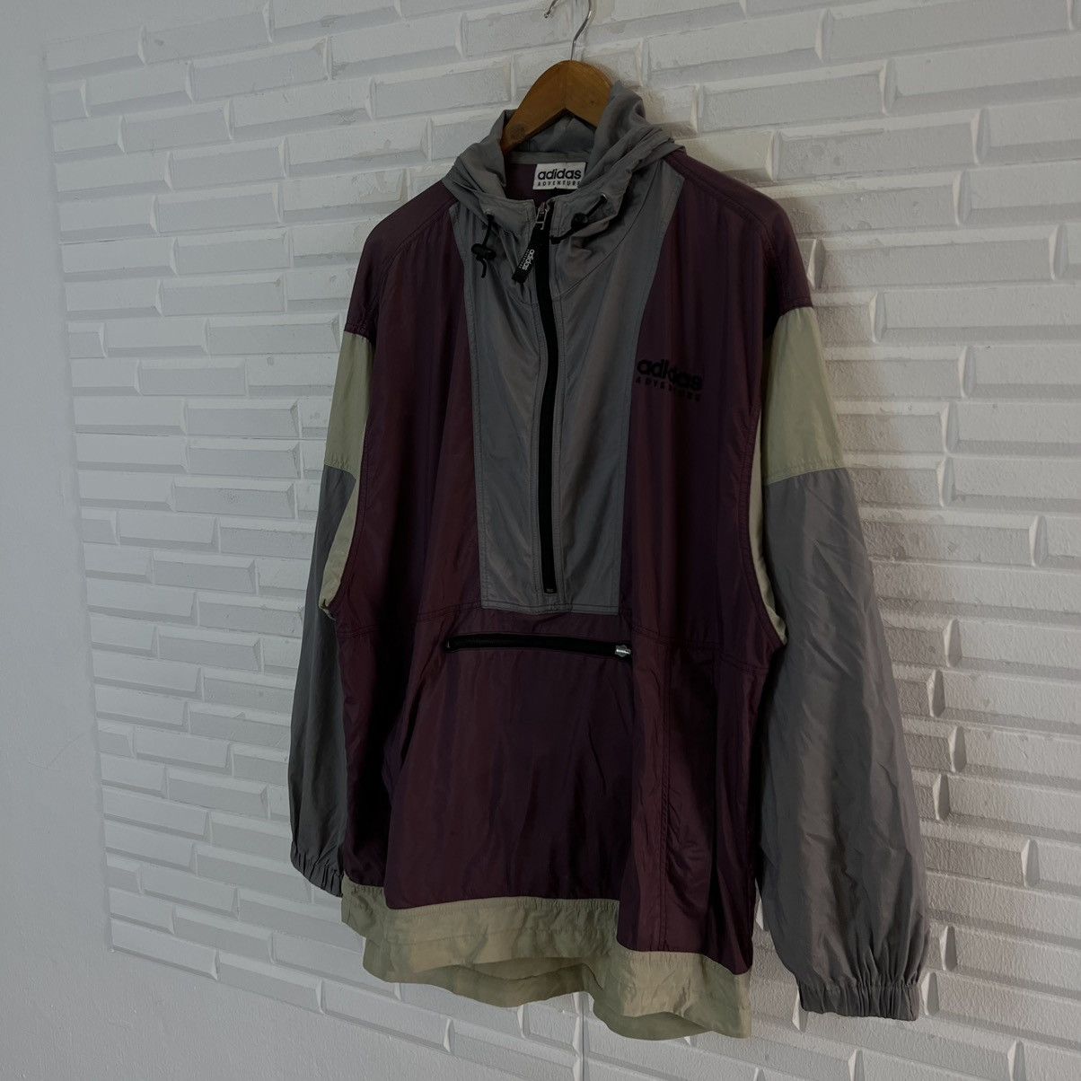 Adidas VINTAGE ADIDAS ADVENTURE SURVIVAL JACKET BIG LOGO Size US M / EU 48-50 / 2 - 2 Thumbnail